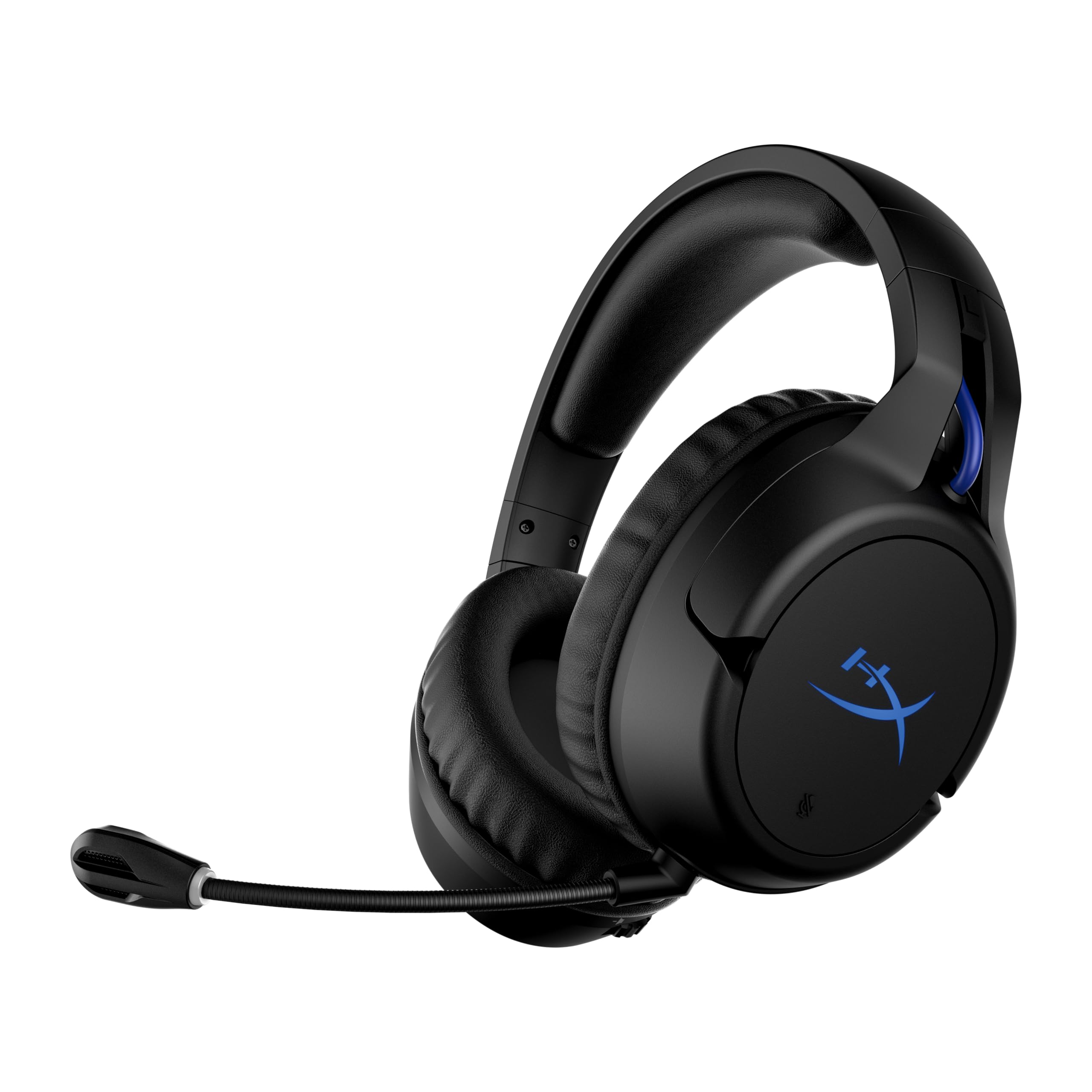 HyperX Cloud Flight - Wireless Gaming Headset for PS5 and PS4, Up to 30-hour battery, Memory foam ear cushions and premium leath