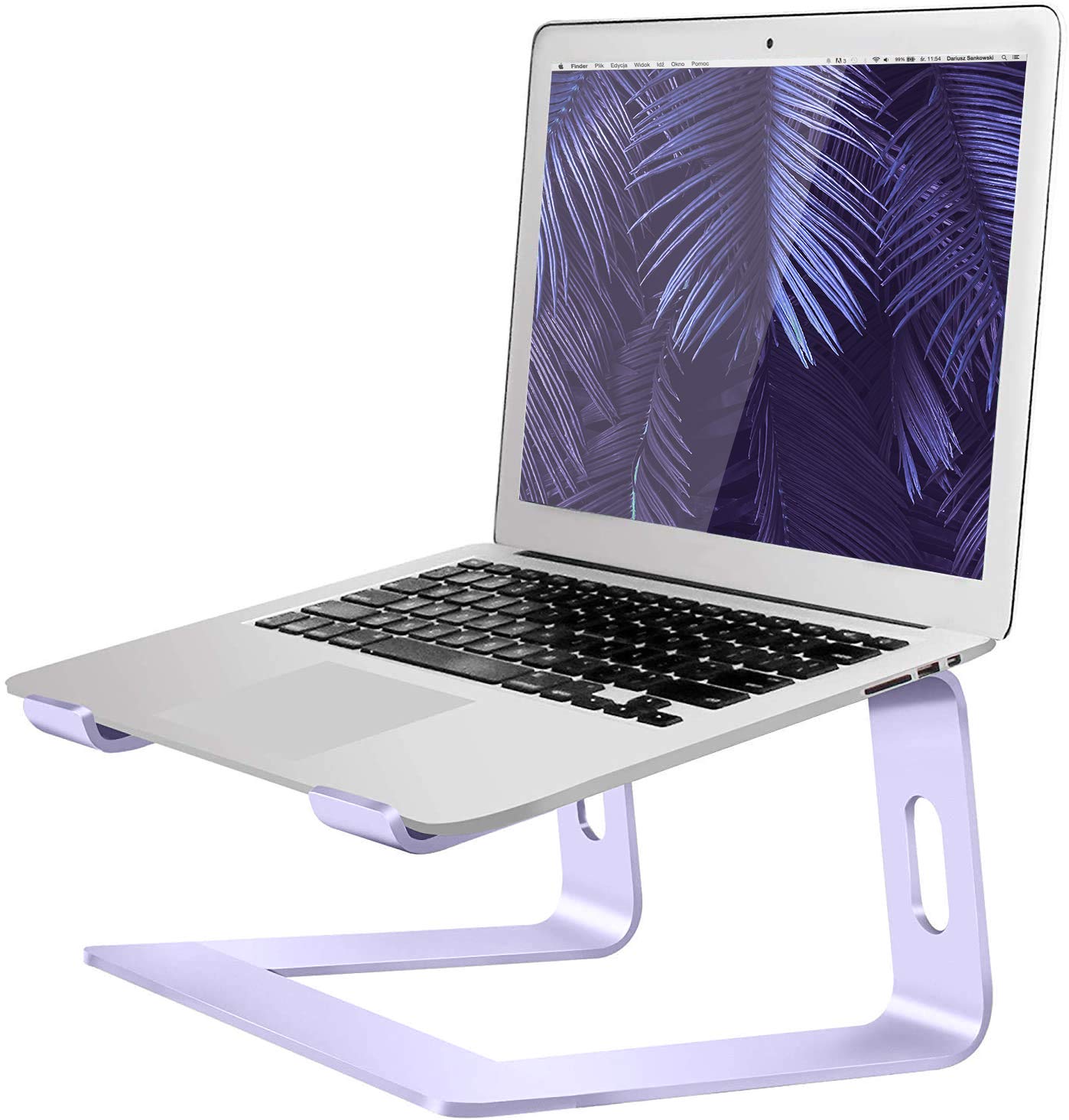 Orionstar Laptop Stand Aluminum Laptop Riser Compatible With Mac Macbook Air Pro 10 To 15.6 Inch Notebook Computer, Ergonomic El
