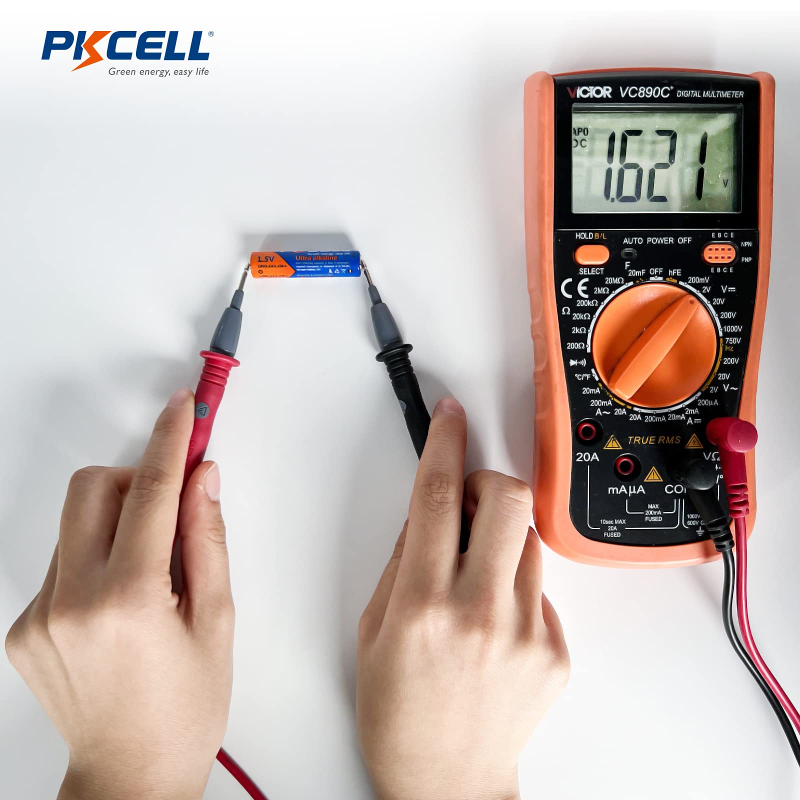 Pkcell Aaa Batteries 12 Pack, Triple A Batteries, 1.5V High Performance Alkaline Battery For Flashlights Keyboards Clocks Toys R