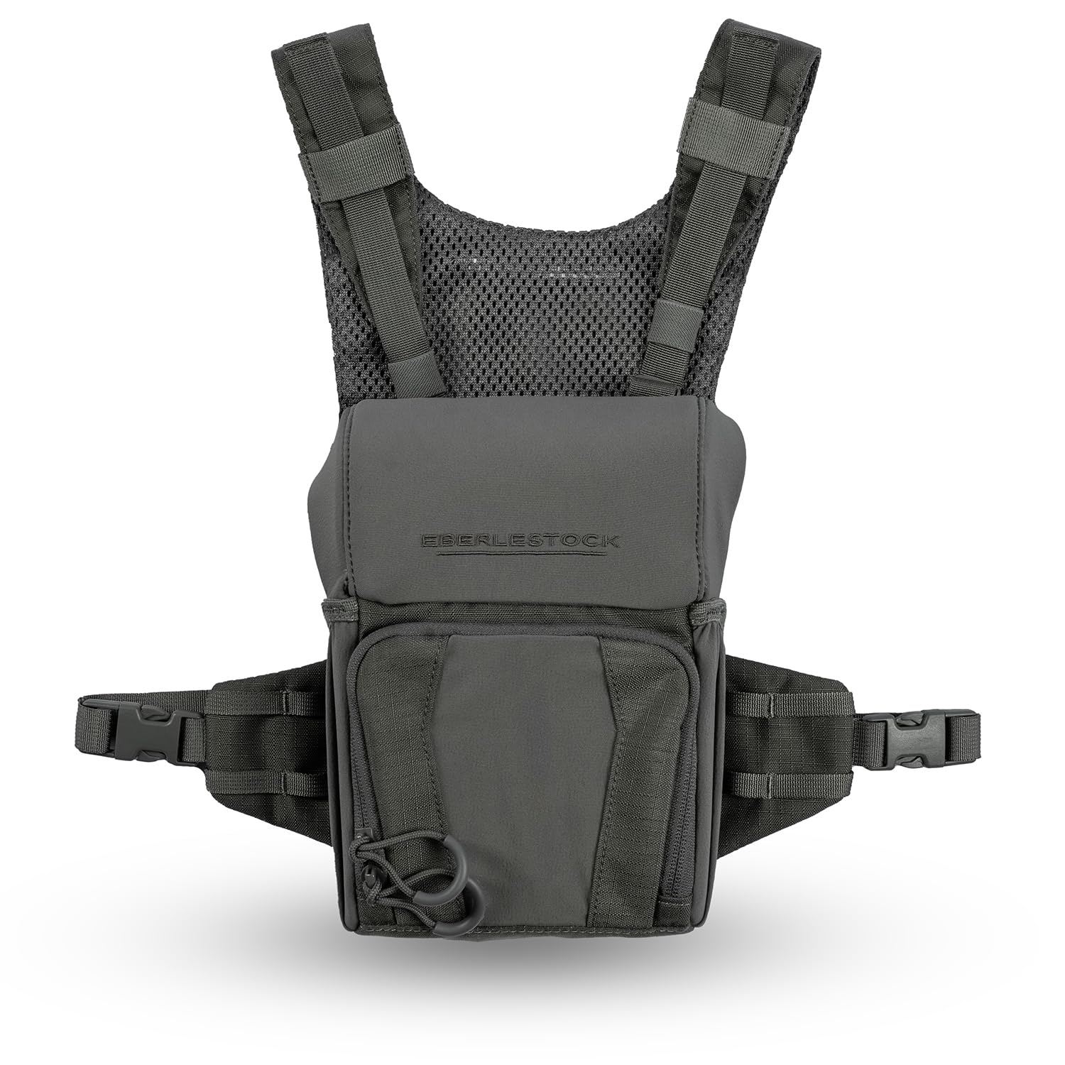 Eberlestock Recon Modular Bino Pack   Advanced Binocular Harness System With Customizable Attachments   Gray   Small
