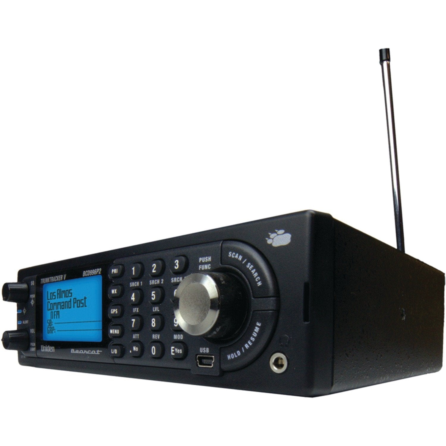 Uniden Bcd996P2 Digital Mobile Trunktracker V Scanner, 25,000 Dynamically Allocated Channels, Close Call Rf Capture Technology,