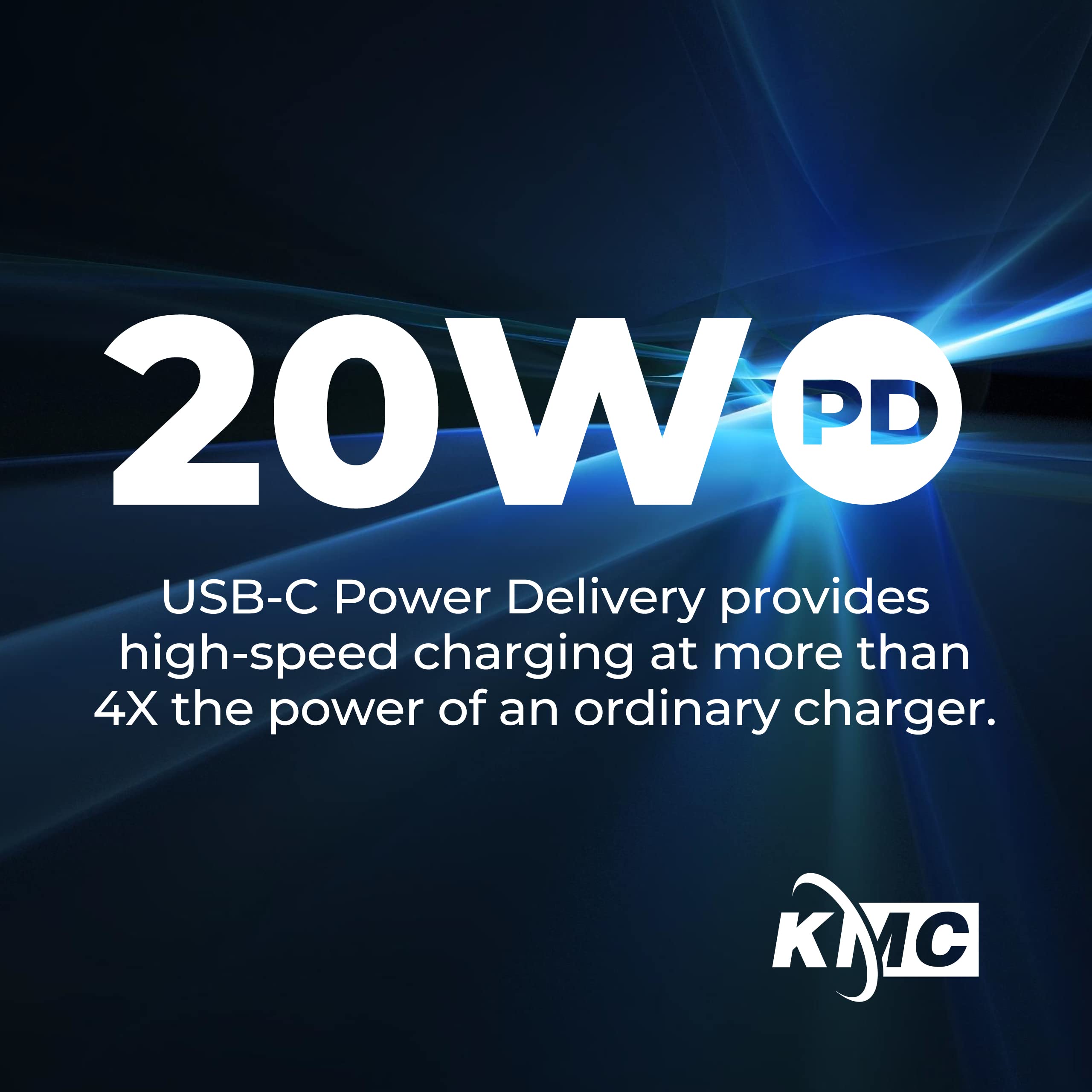 Kmc Usb C Pd Surge Protector 3 Outlet Wall Tap, Usb C Power Delivery Charger And Usb A Fast Charging Port, 500J Surge Protection, Wall Mountable Outlet Adapter For Home, Office, Dorm Essentials, White