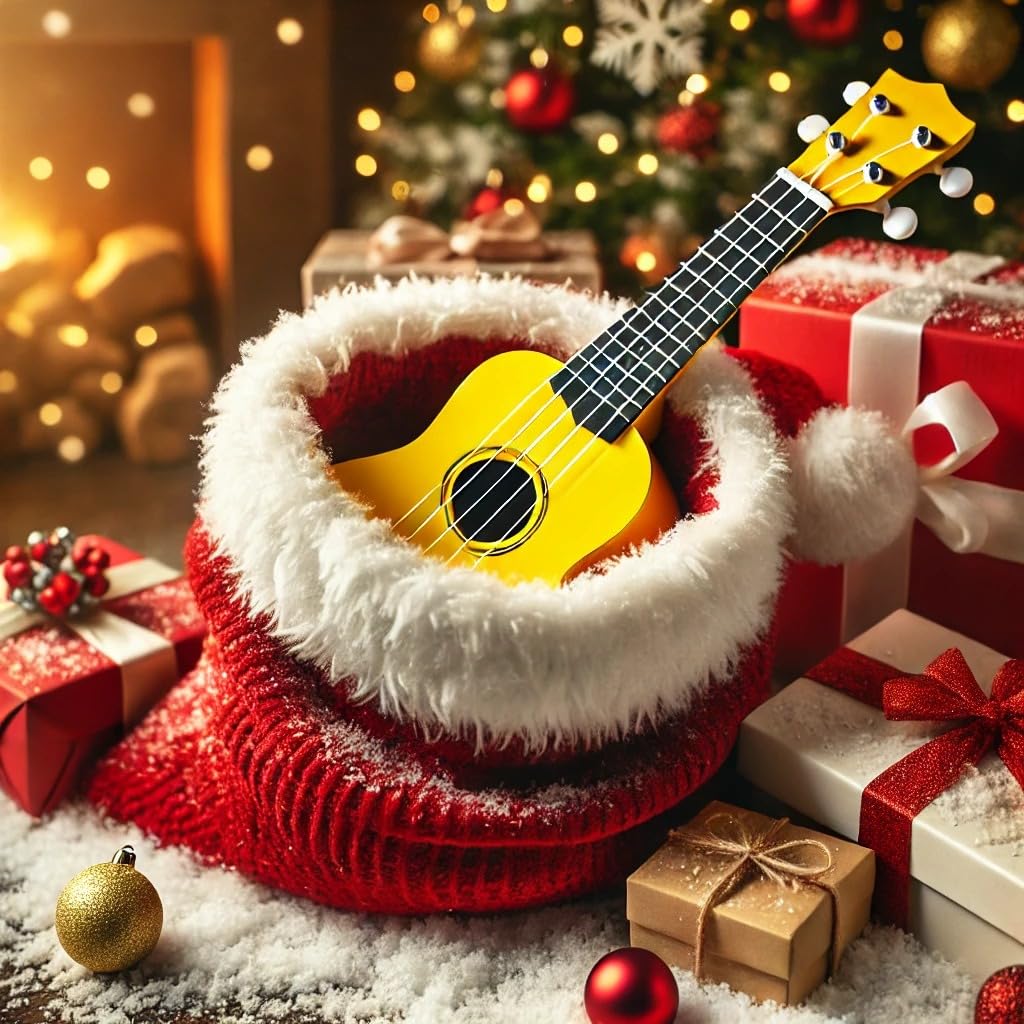 Diamond Head Du 104 Rainbow Soprano Ukulele   Yellow