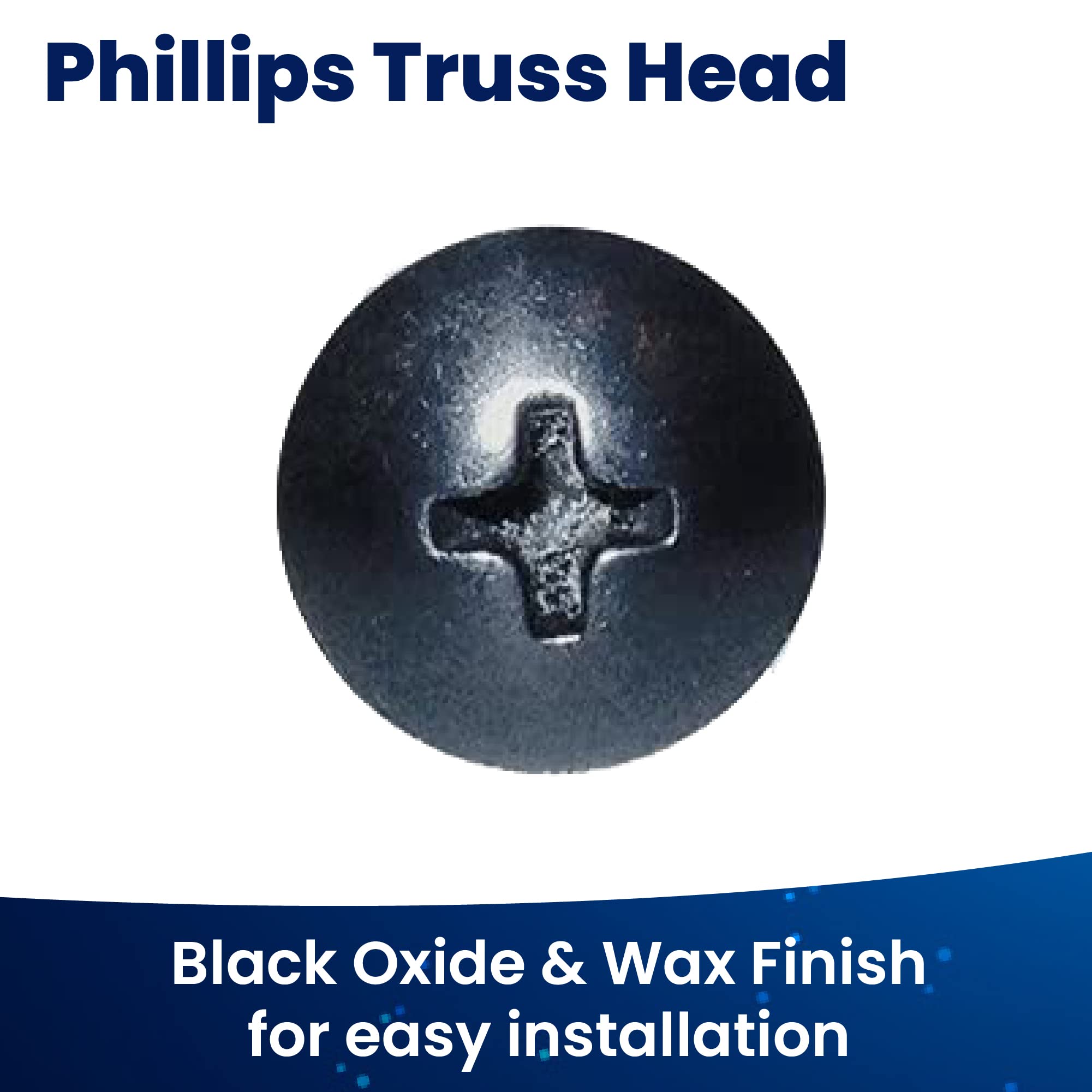 Rackgold 12 24#3 Phillips Rack Screws 100 Pack   Usa Made