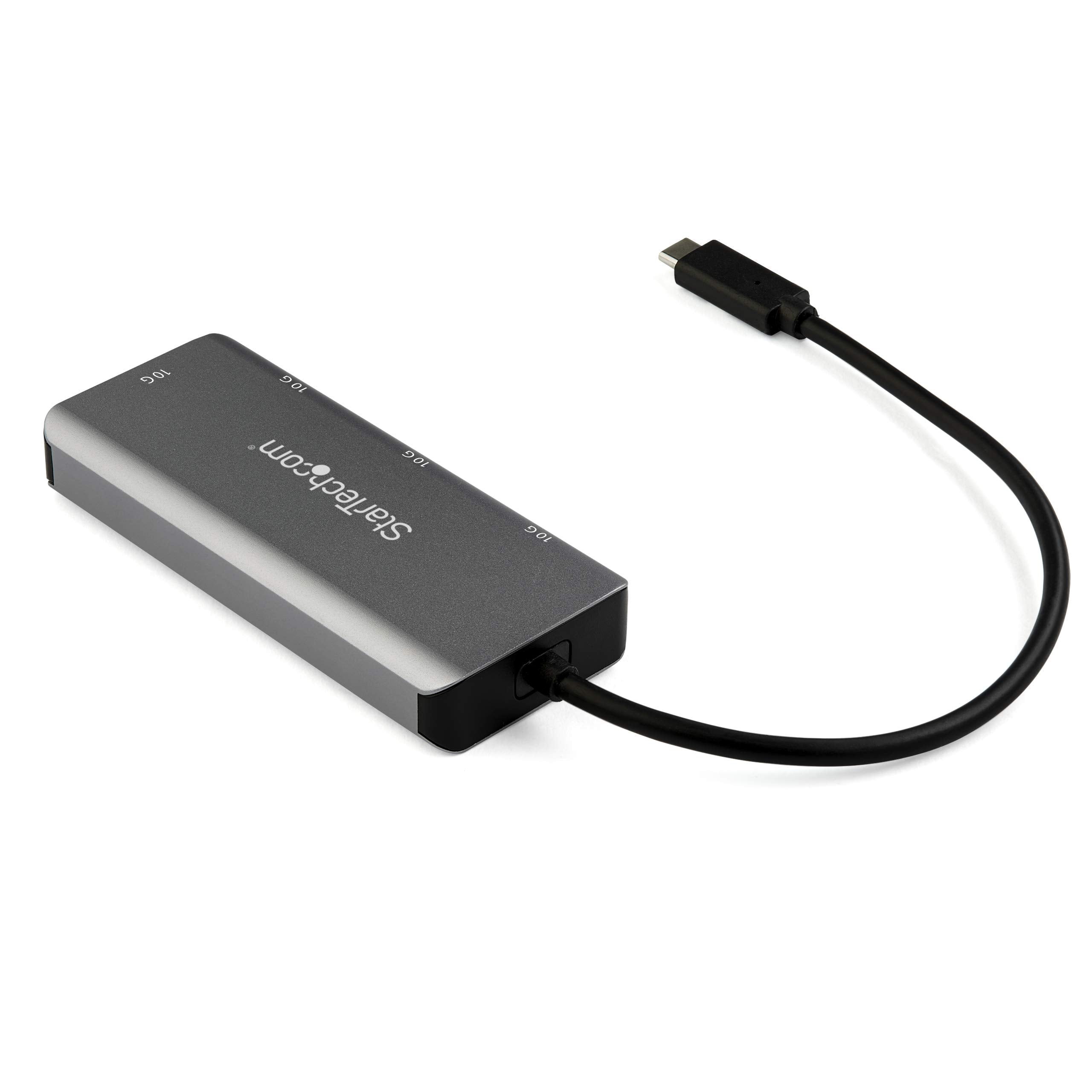Startech.Com 4 Port Usb C Hub W/ 2X Usb A & 2X Usb C   Superspeed 10Gbps Usb Type C 3.1/3.2 Gen 2 Hub   Usb Bus Powered   Portab