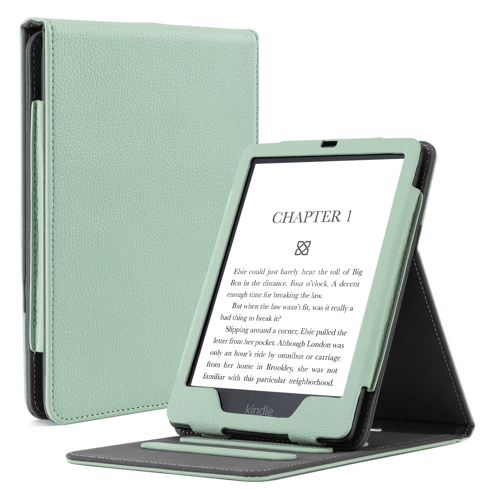 Cobak Case For 6.8'' Kindle Paperwhite   New Pu Leather Cover With Stand, Mutil Angles, Auto Sleep Wake For Kindle Paperwhite 11