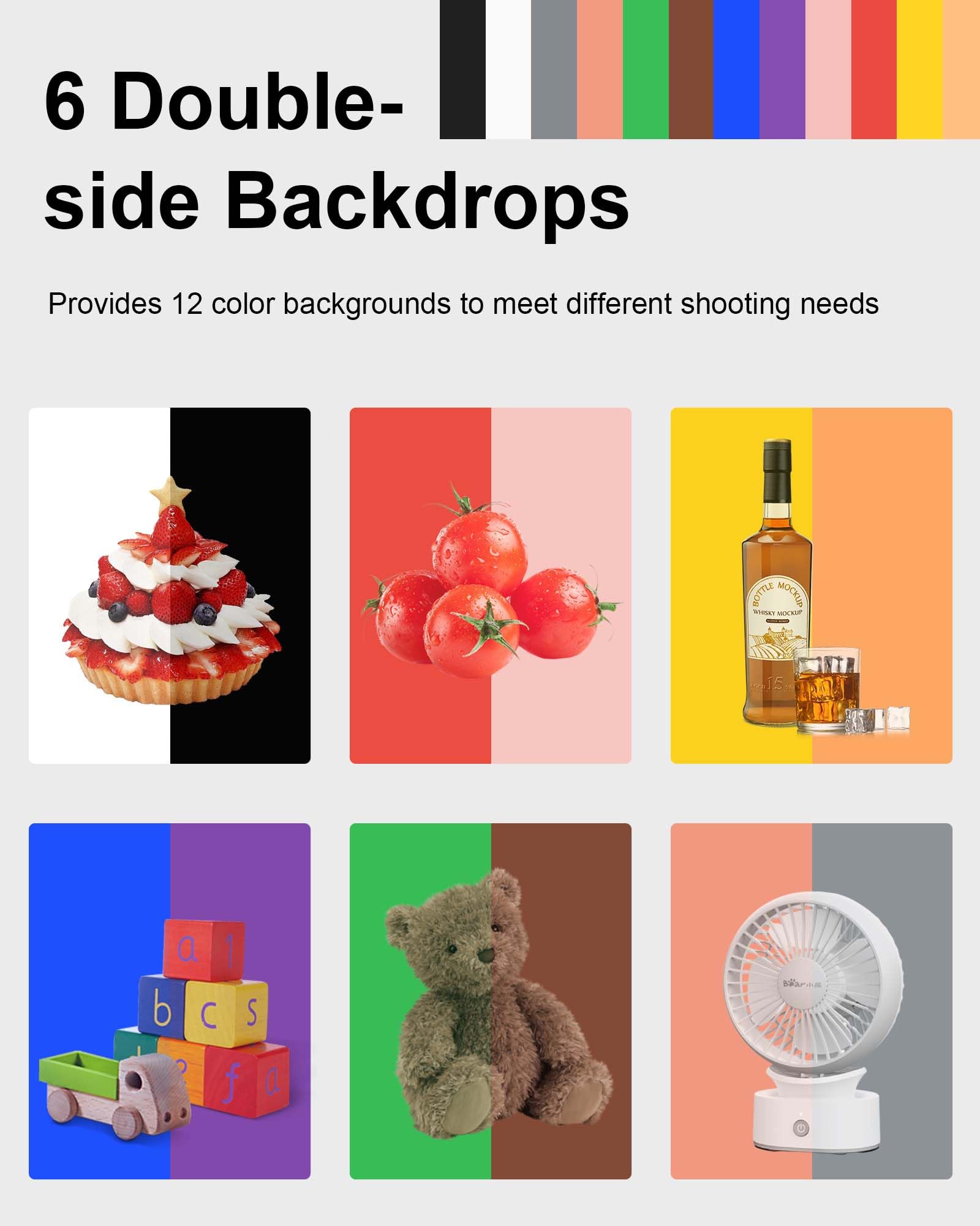 Puluz Light Box For Product Photography, 20''X20'' Portable Photo Studio Large Photo Booth Lightbox Jewelry Food Photography Pic