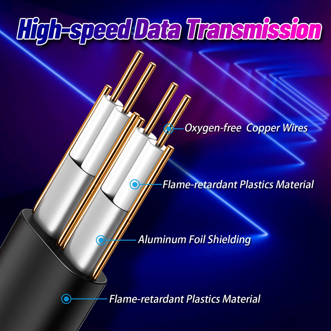 Sata Cables Iii, Ssd Data Cable 6.0 Gbps And Sata Power Splitter Cable 4 Pin To Dual 15 Pin Hard Drive Connection Cables Compatible With Sata Connectors, Hdd, Ssd, Cd Driver, Cd Writer, 6 Pack (Black)