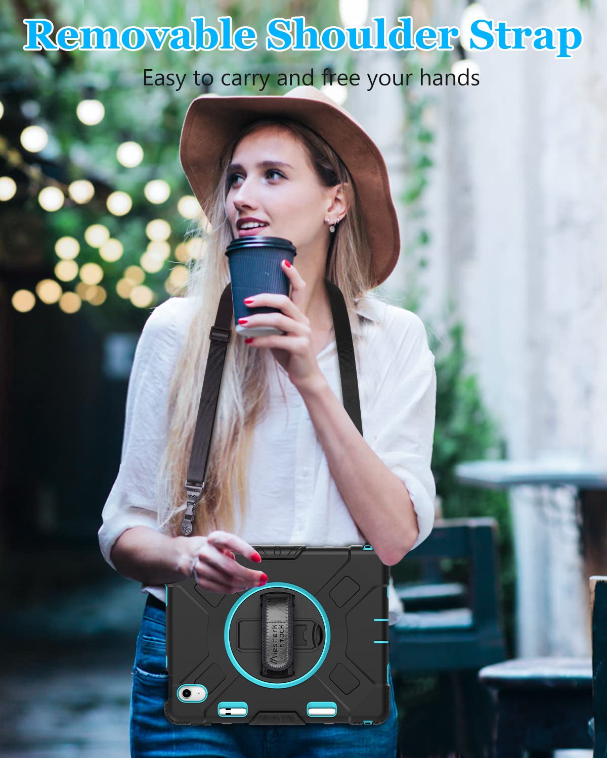 Case For Ipad 10Th Generation 2022: Military Grade Silicone Protective Cover For Ipad 10Th Gen 10.9 Inch With Screen Protector