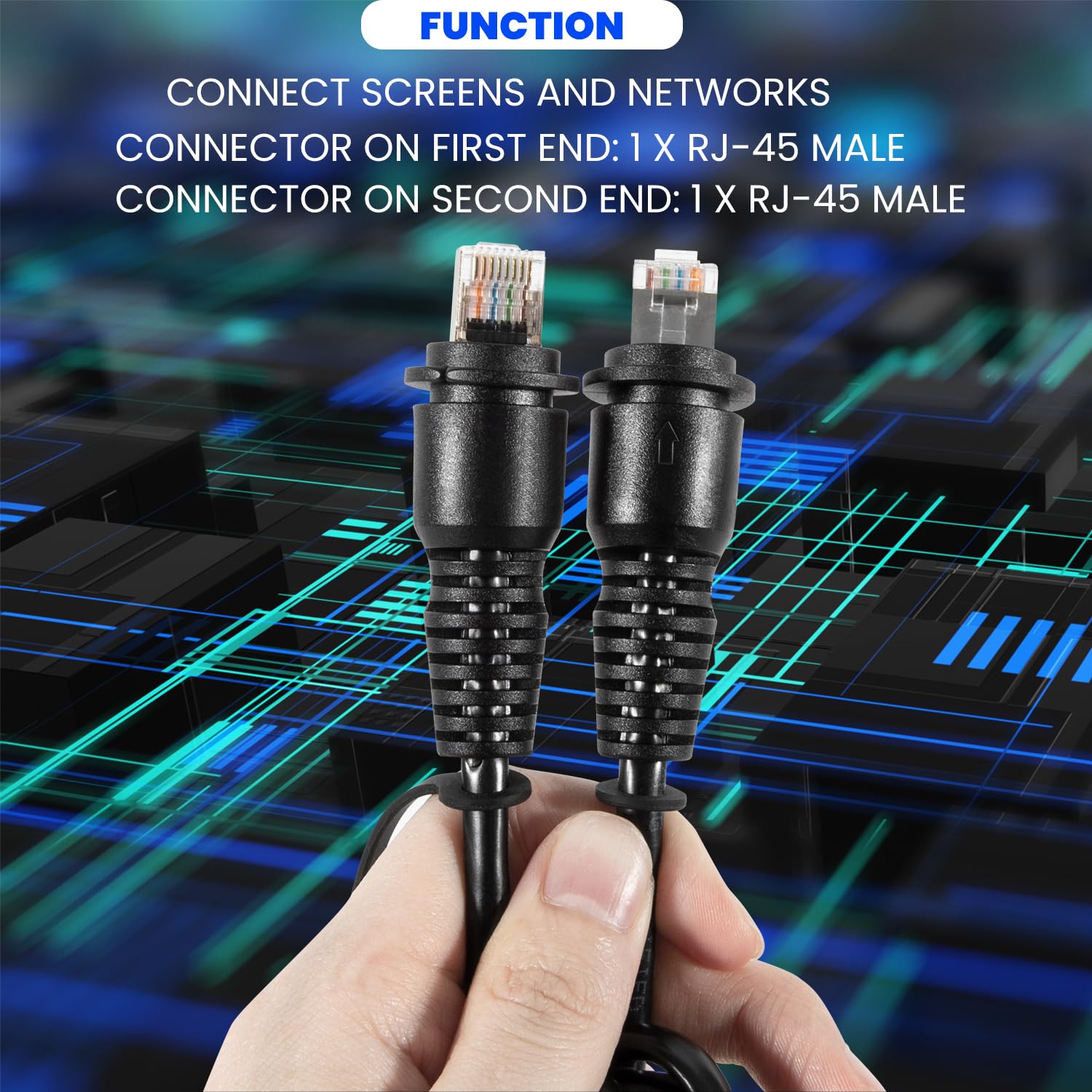 010 10551 00 For Marine Network Cable 20 Foot For Marine Rj45 Compatible With Garmin Navigation Screen Devices
