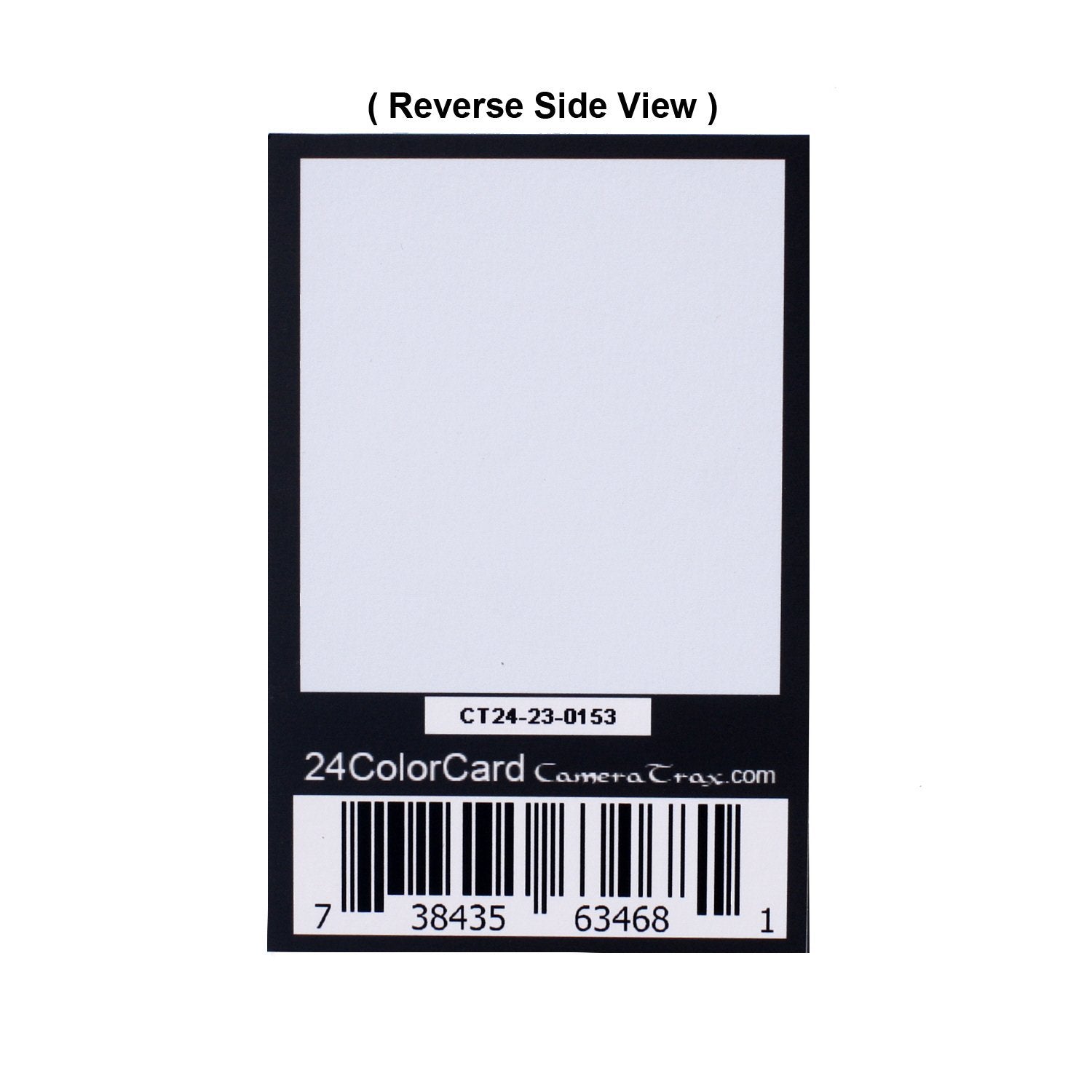 Cameratrax 24Colorcard 2X3 With Grey Balance And User Guidebook