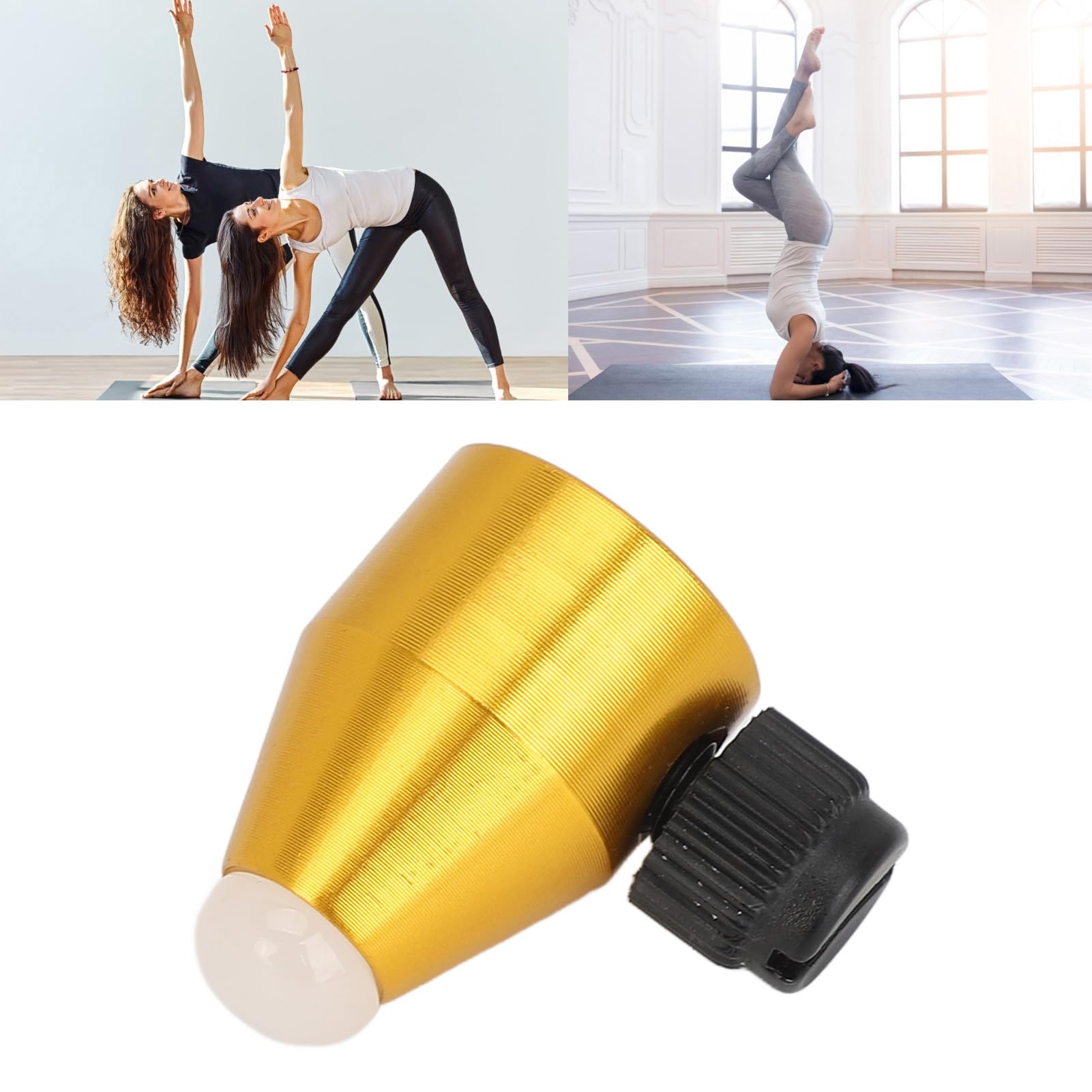 Saluaqui Tuning Fork For Healing, Tuning Fork Feet Accessory With Secure Hold, Stress Relief, Energy Healing, Reduce Anxiety, Me