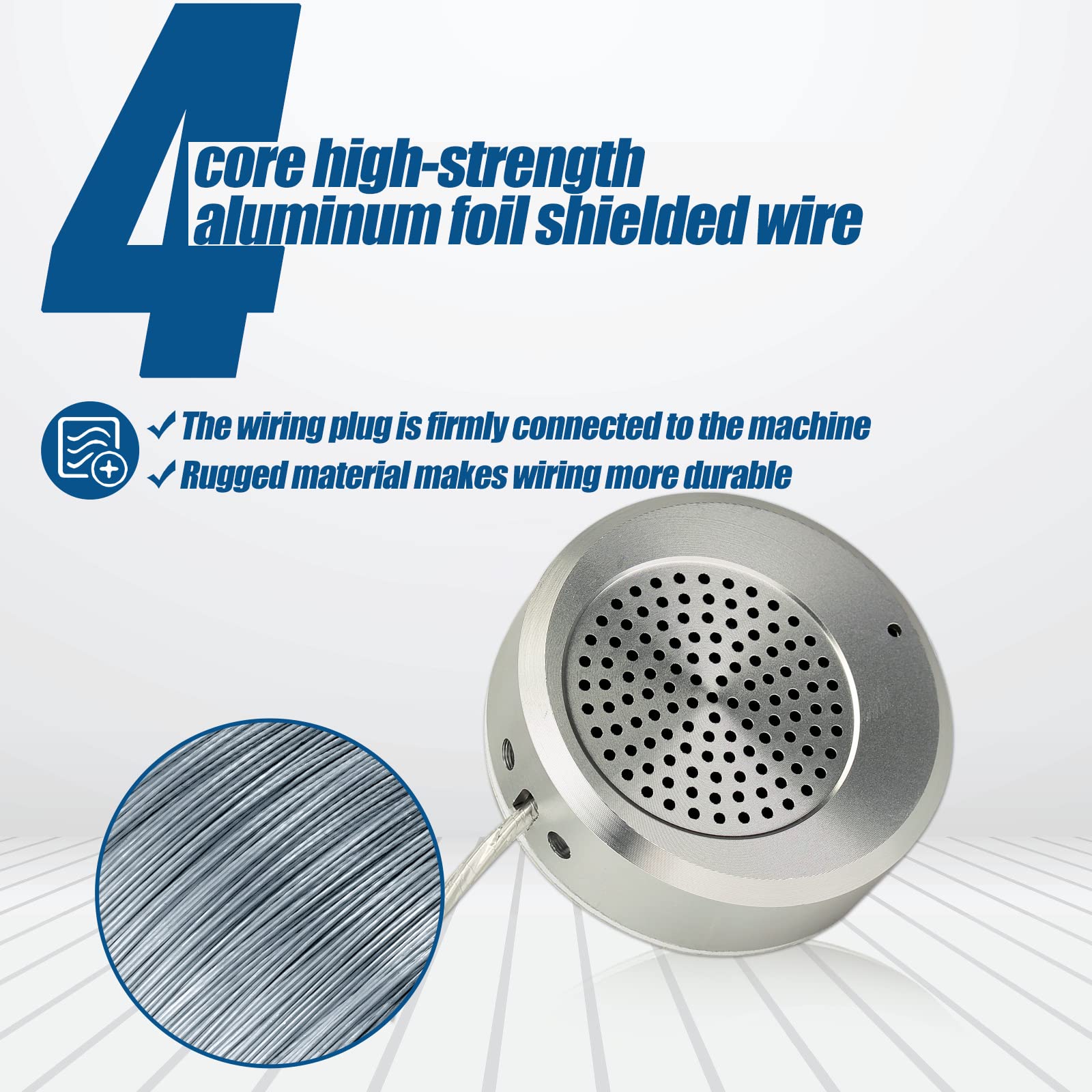 Retekess Tw102 Window Intercom,8M Cable With Loud Outer Speaker, Window Speaker,Connect Wireless Mic,Intercom System For Hotel,S