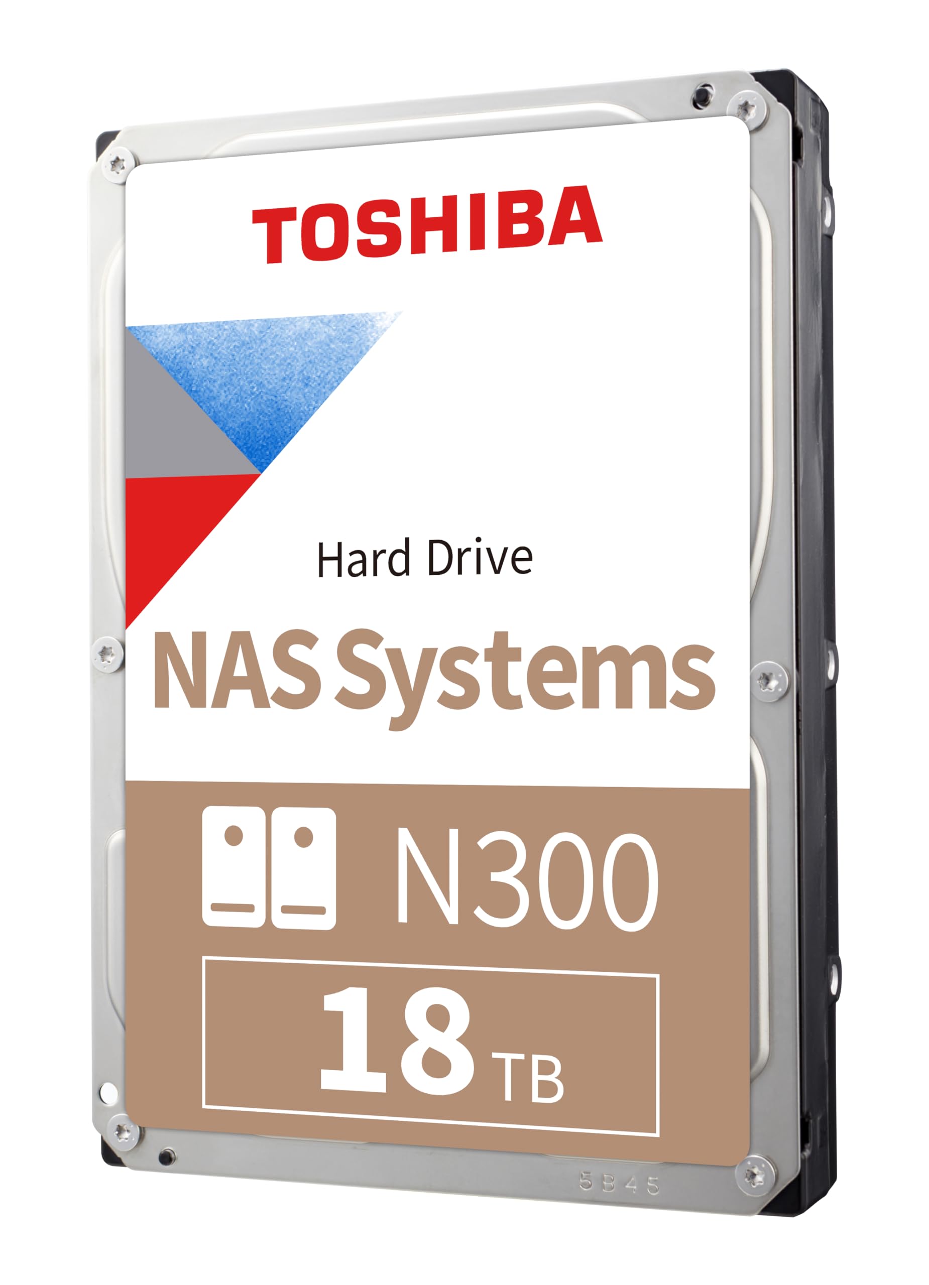 Toshiba N300 18Tb Nas 3.5 Inch Internal Hard Drive   Cmr Sata 6 Gb/S 7200 Rpm 512 Mb Cache   Hdwg51Jxzsta