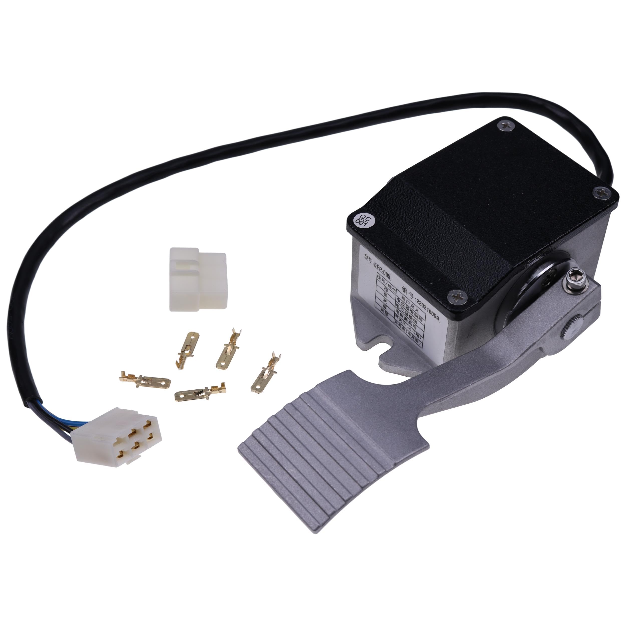 Mover Parts Throttle Foot Efp005 05K Electric Accelerator For Ev Curtis Throttle Pedal