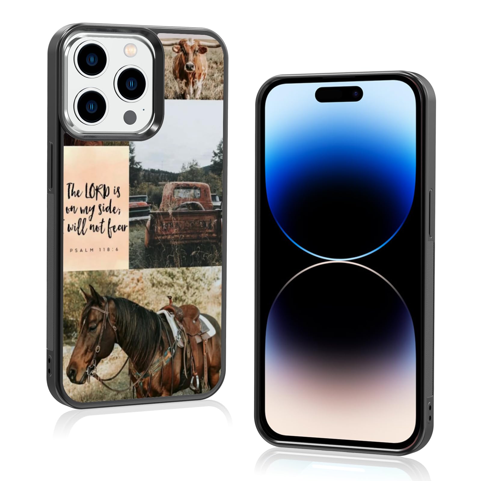 Traday Western Phone Case Compatible With Iphone 14 Pro Horse Phone Case