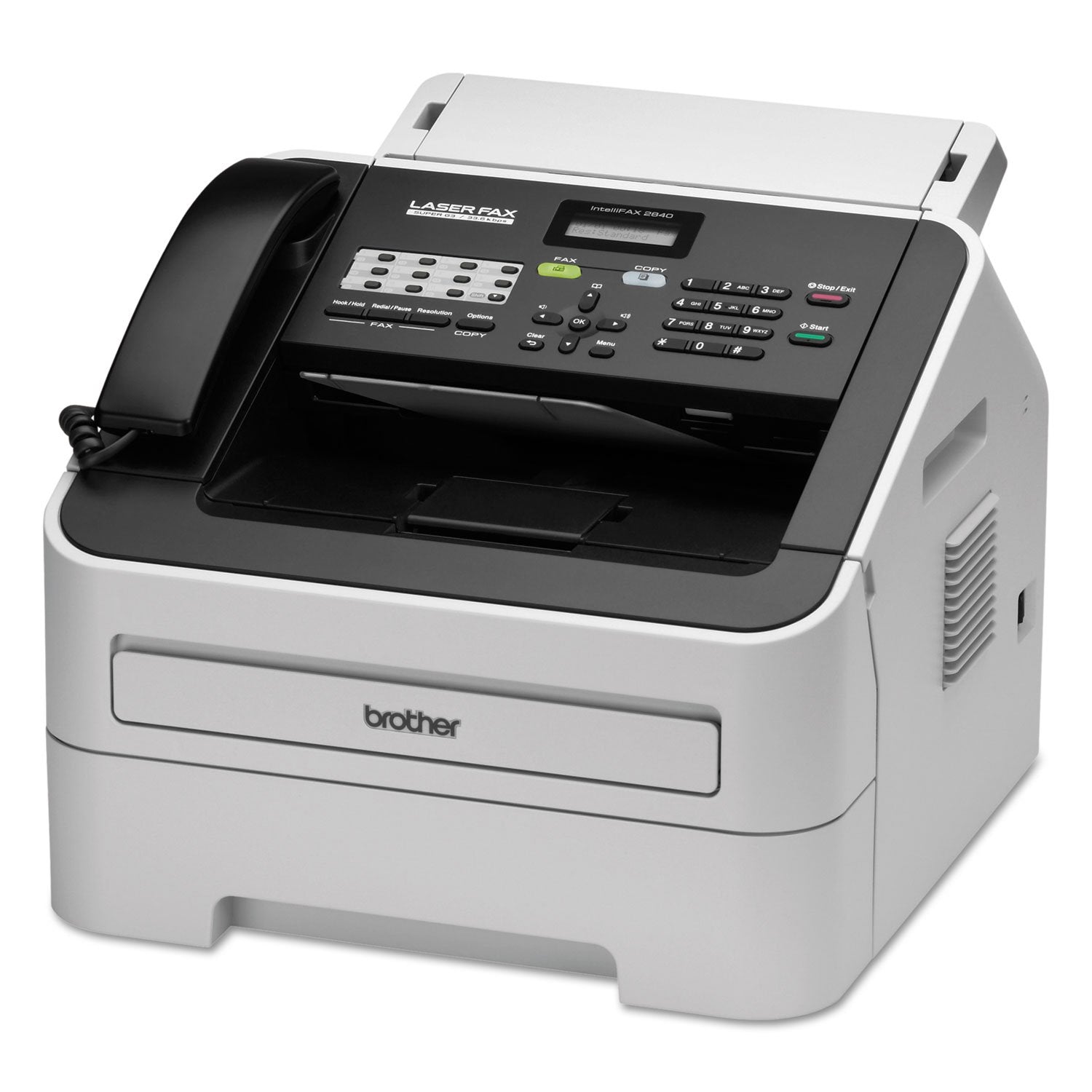 Brtfax2840 - Brother Intellifax-2840 High-Speed Laser Fax