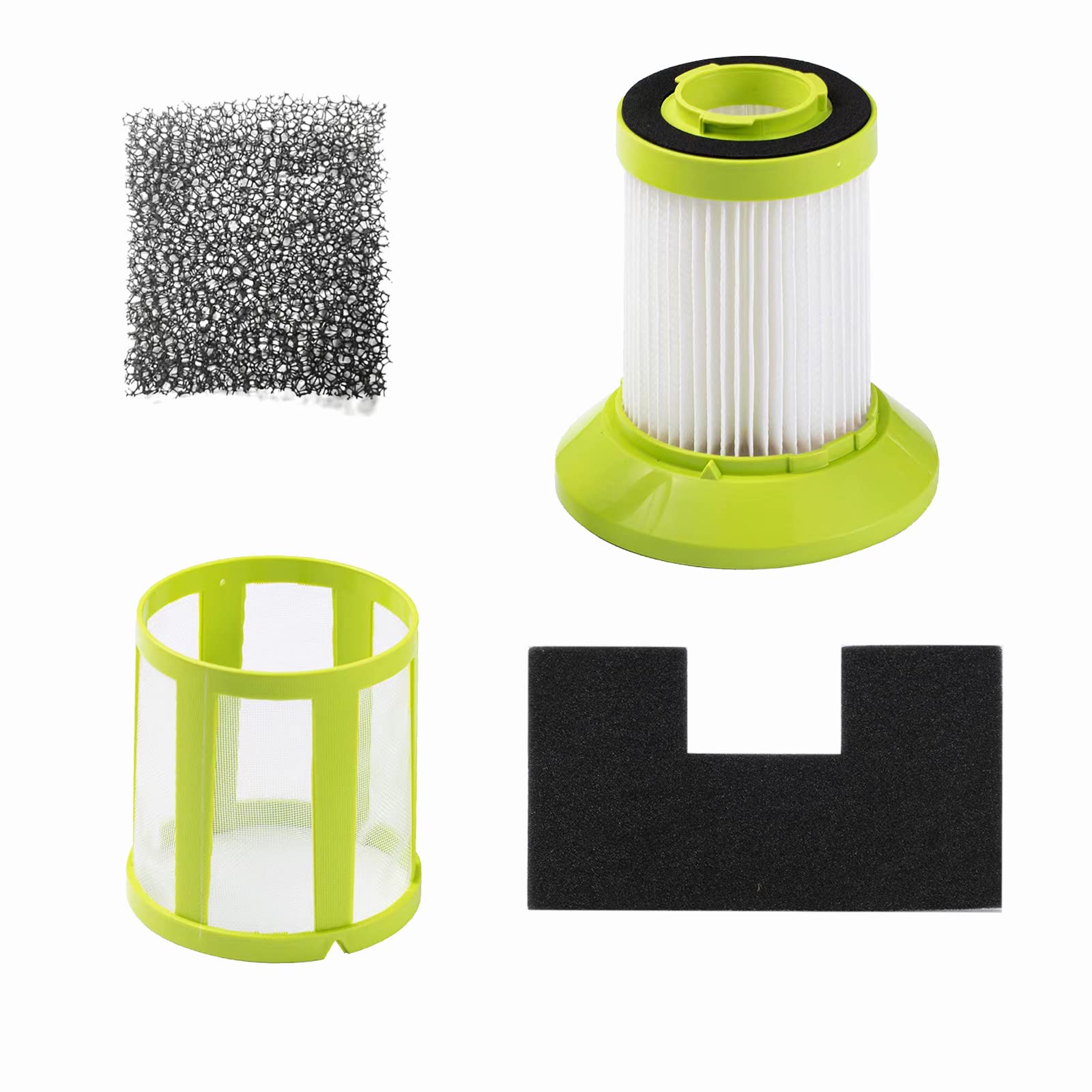 Purexpert Replacement Filter Kit #1613056 And #1613054 And # 1613055 For Bissell Zing And Aeroswift Bagless Vacuum. Fits: 2156A,