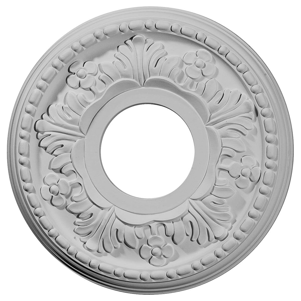 Ekena Millwork Cm11He Helene Ceiling Medallion, 11 7/8''Od X 3 5/8''Id X 7/8''P, Factory Primed