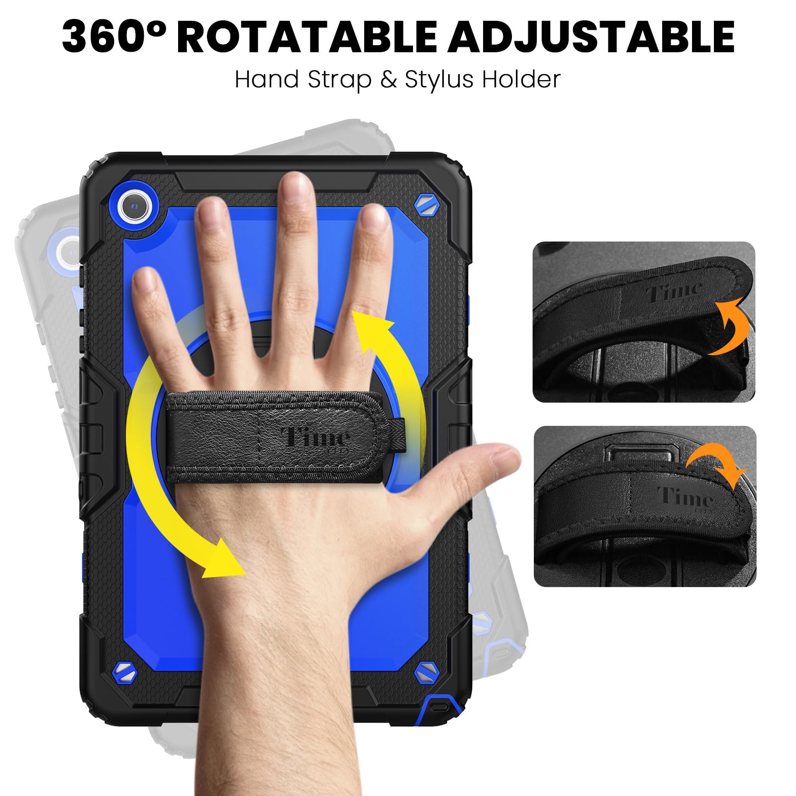 Timecity Case For Samsung Galaxy Tab A9+/ A9 Plus 5G Tablet Case 11'' 2023 Sm X210/X216/X218, Full Body Protective Case With Scr