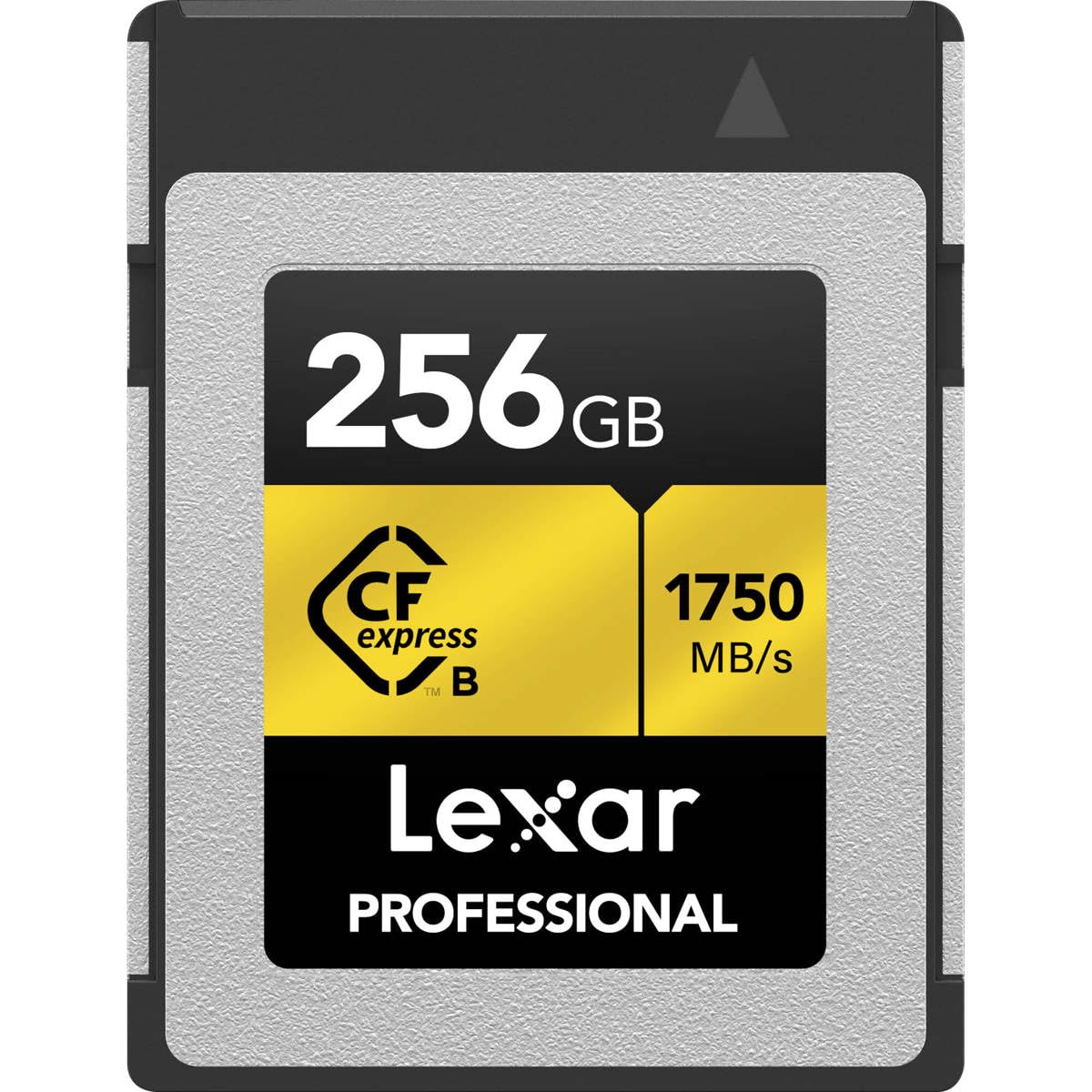 Lexar 256GB Professional CFexpress Type B Memory Card GOLD Series, Up To 1750MB/s Read, Raw 8K Video Recording, Supports PCIe 3.