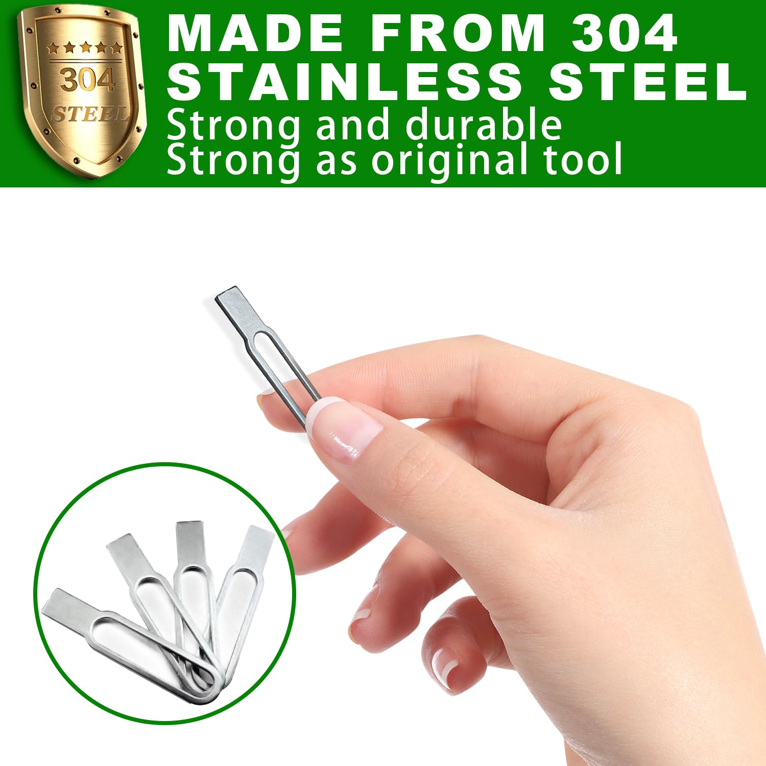 Aieted 4 Pack Blink Doorbell Key Replacement Tool,Blink Doorbell Opening Tool,Blink Doorbell Pin Tool,Compatible With Blink Vide