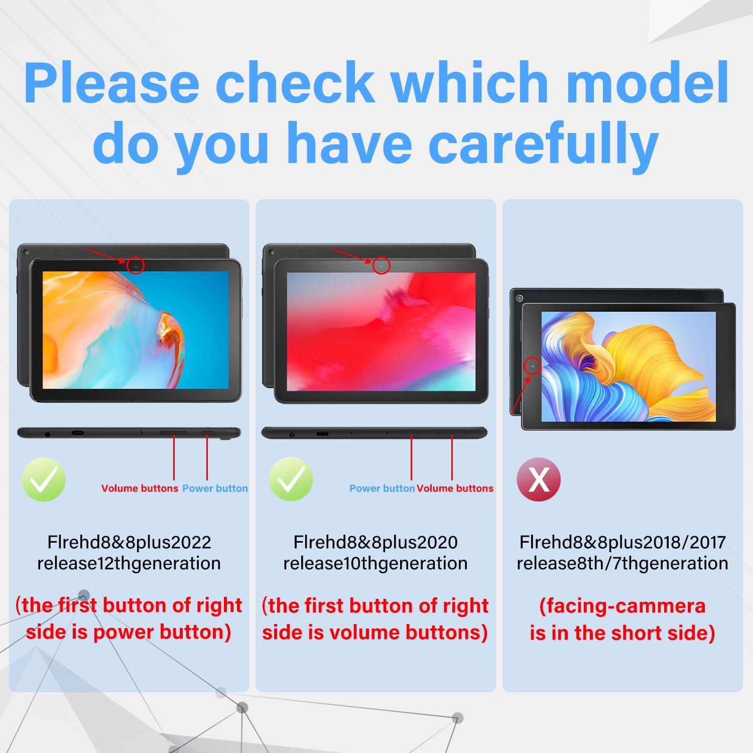 Tasskto Dual Layer Heavy Duty Shockproof Impact Resistance Drop Proof Military Grade Case With Kickstand For (2022/2020 12Th/10T