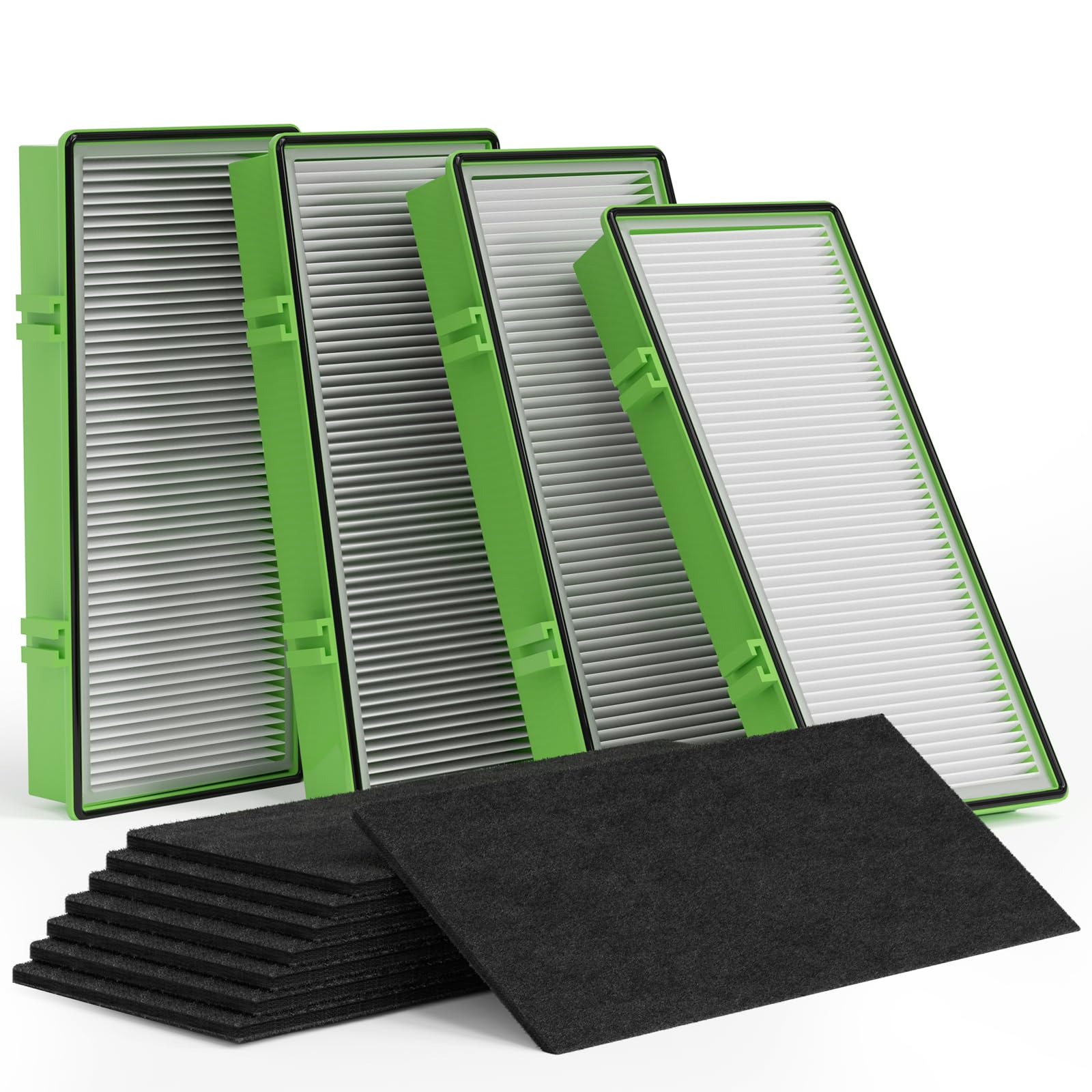 Aller Gen Remover Aer1 Filter Replacement For Holmes Air Pur Ifiers, 4 True Hepa Filters + 8 Carbon Booster Filters, Hapf300Ap U