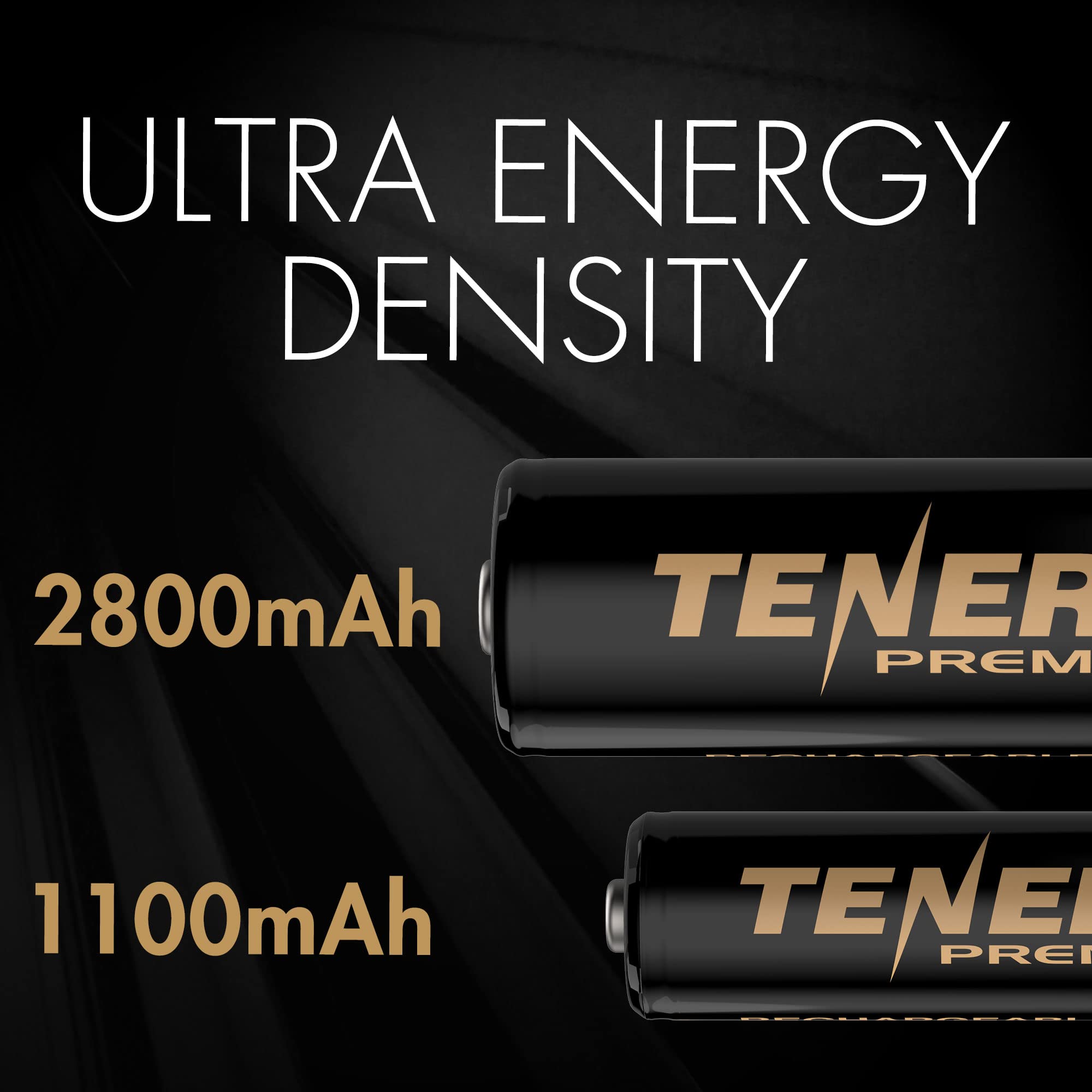Tenergy Tn480U 8 Bay Lcd Display Fast Charger With 8 Pack Aa And 8 Pack Aaa Premium Pro Rechargeable Batteries