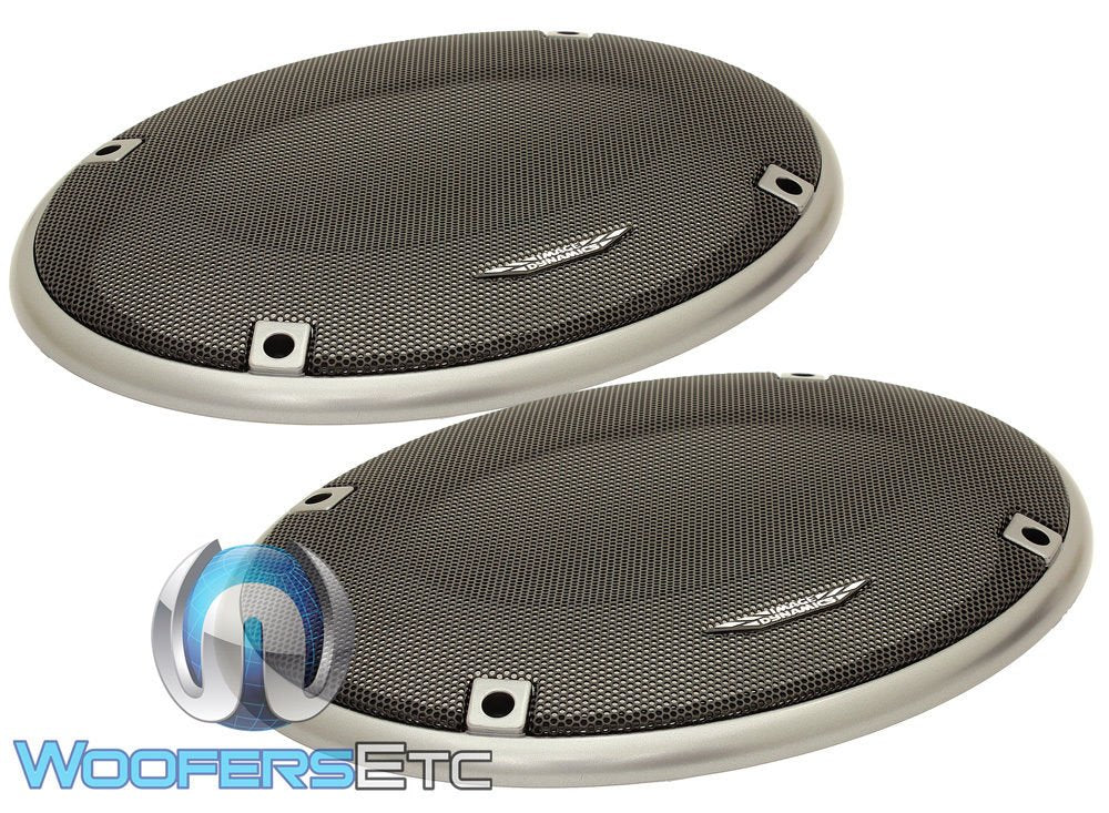 Image Dynamics Id69 100W Rms 6X9 Id Series Full Range Coaxial System With 1 (25Mm) Silk Tweeter - Pair