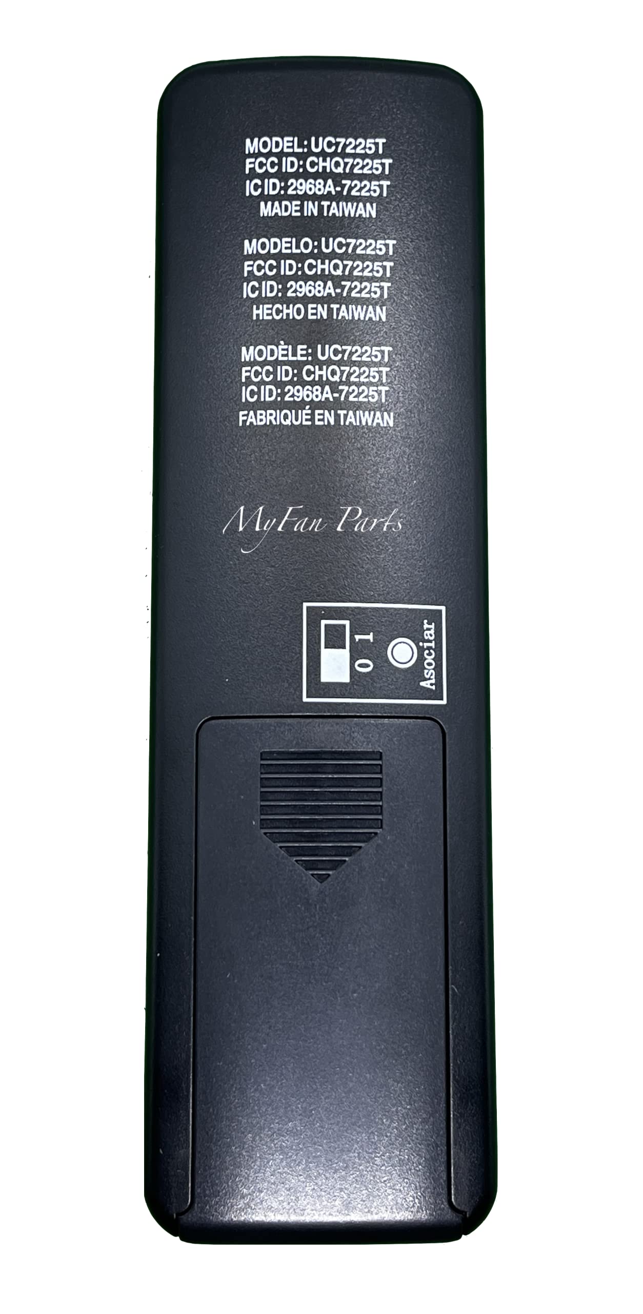 Home Decorators Collection Remote Control Uc7225T (7225) By Mfp