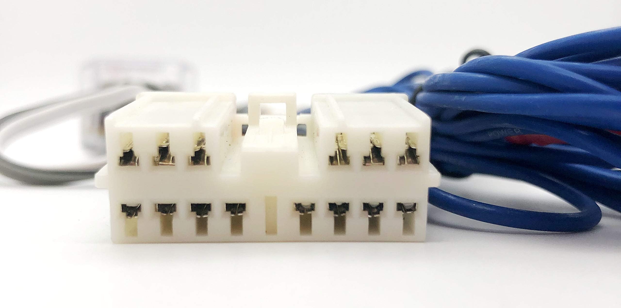 Factory Radio Add A Amp Amplifier Sub Interface Wire Harness Inline Converter Compatible With Dodge Compatible With Eagle And Compatible With Mitsubishi