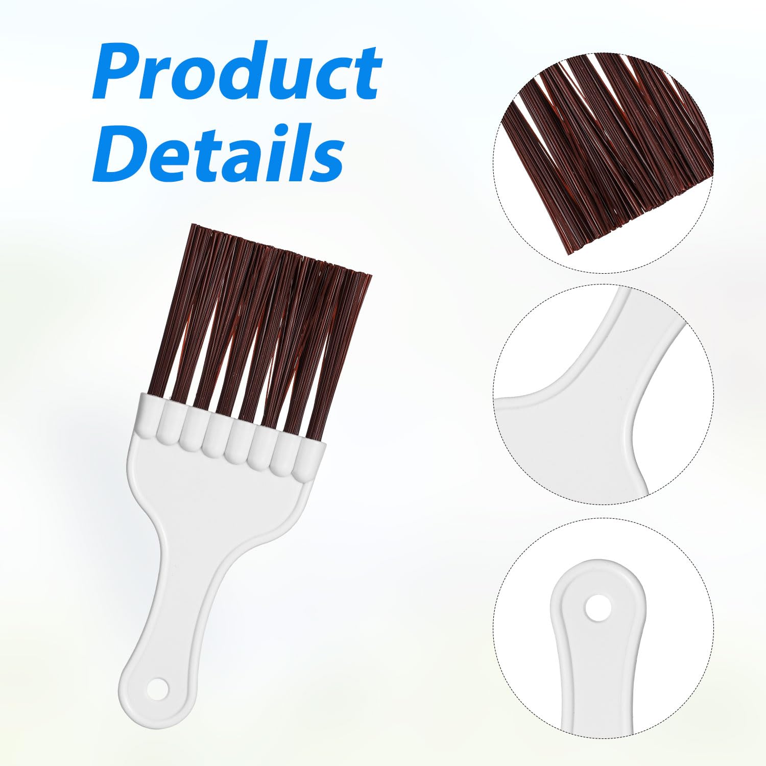 3Pcs Air Conditioner Fin Cleaning Brush, Hvac Conditioner Condenser Cleaner Stainless Steel Refrigerator Coil Cleaning Brush Ac