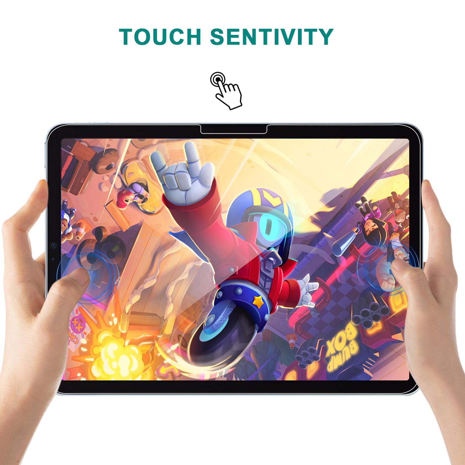 Avakot 2 Pack Screen Protector For Ipad Pro 13 Inch (M4) 2024 Tempered Glass, Tempered Film For Ipad Pro 13 Inch, Scratch Resist