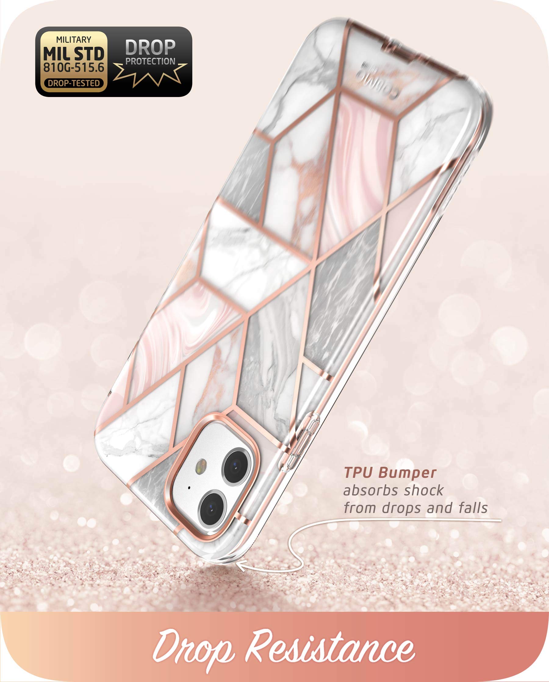 I Blason Cosmo Series Case For Iphone 11 (2019 Release), Slim Full Body Stylish Protective Case With Built In Screen Protector,
