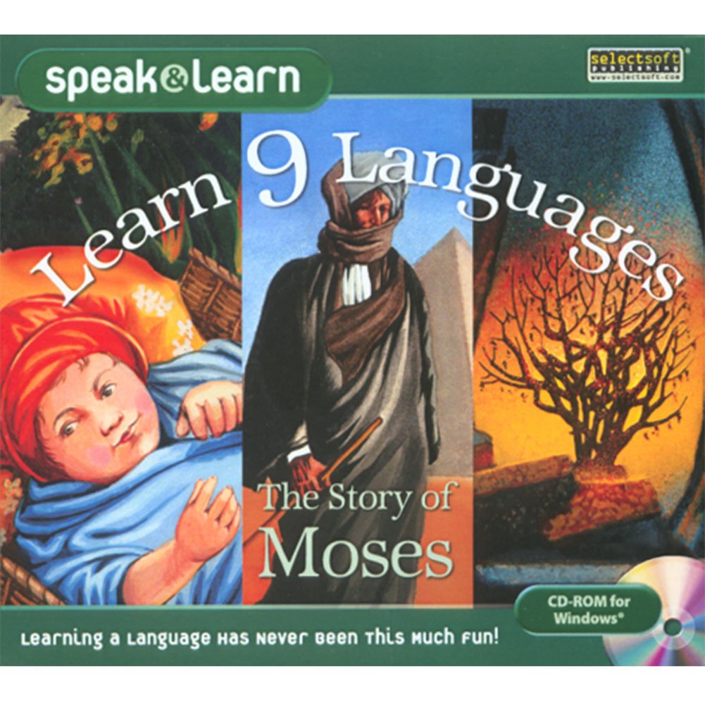 SelectSoft Publishing Learn 9 Languages The Story of Moses