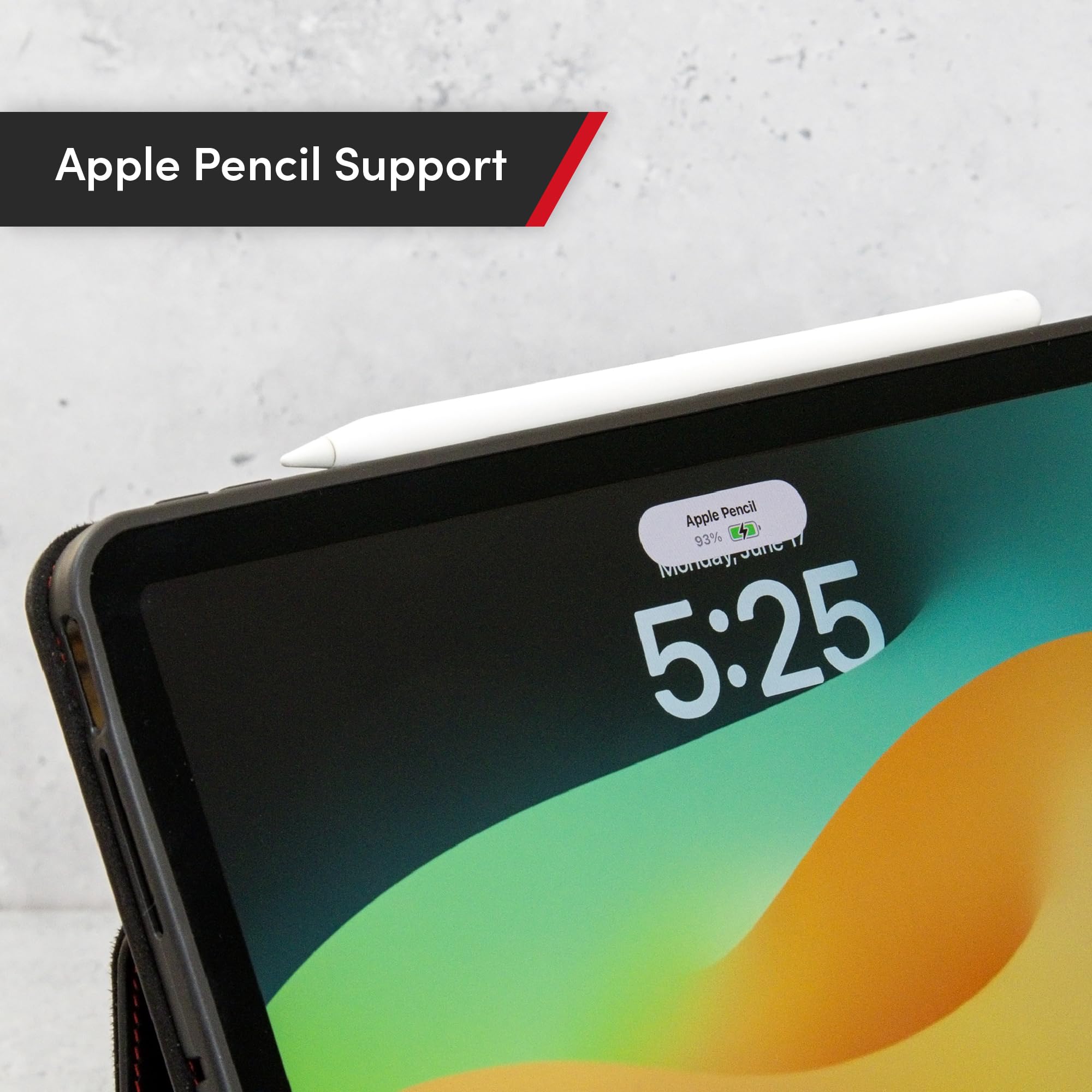 Casemade Real Leather Case Compatible With Ipad Pro 12.9    5Th/6Th Gen (2021/2022)   Full Grain Leather Cover, Auto Sleep/Wake,