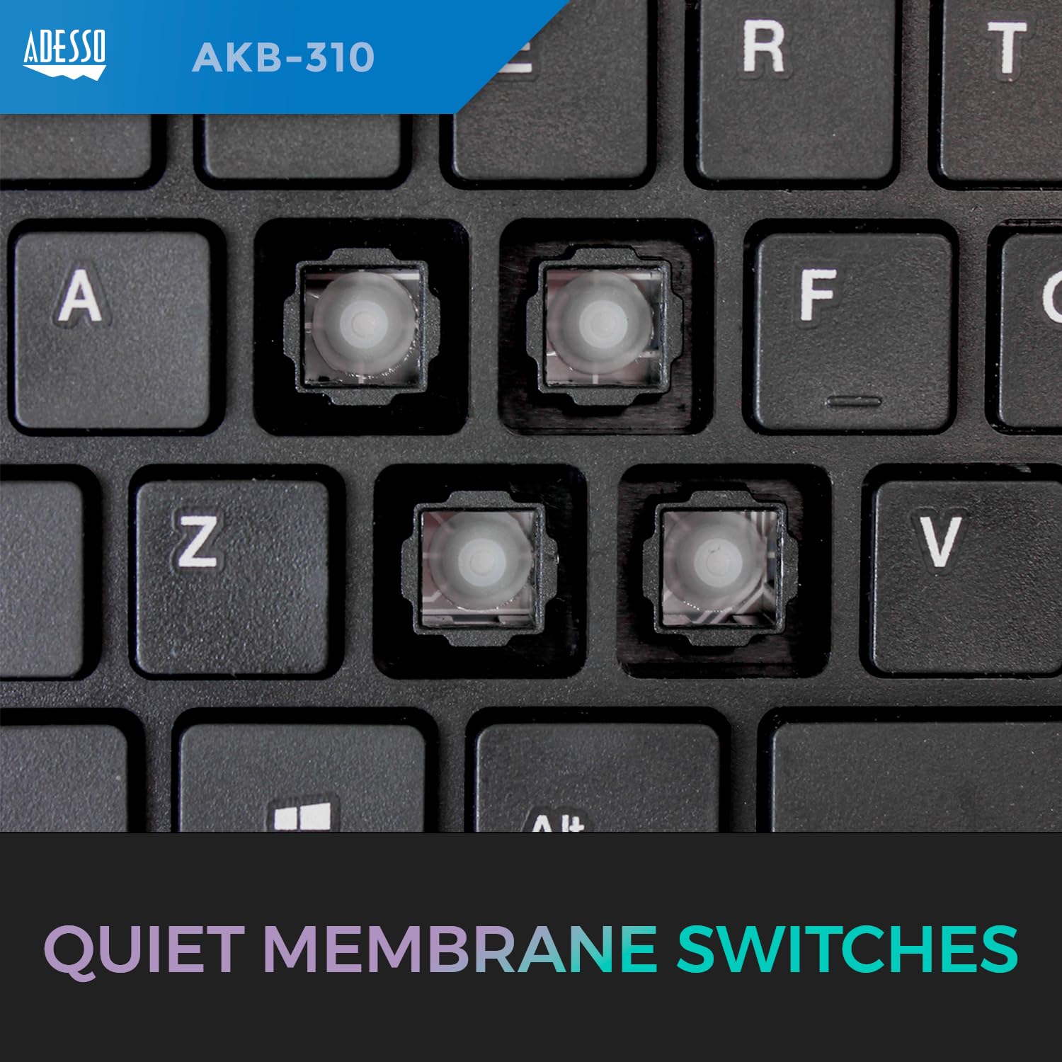 Adesso Miniusb Keyboard Optical Trackball