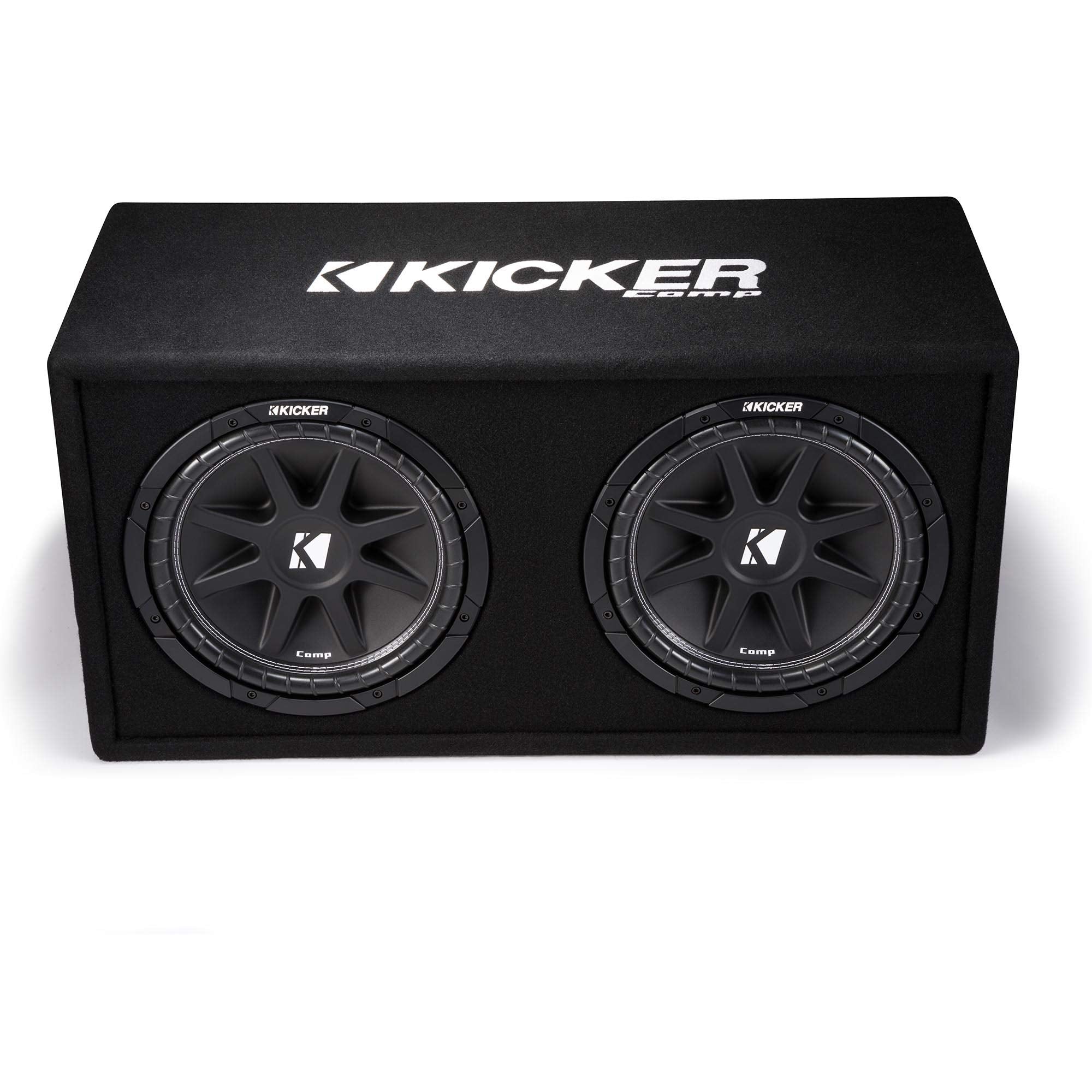 Kicker 43Dc122 Dual Comp 12 Inch Vented Subwoofer Enclosure 2 Ohm, Rohs Compliant