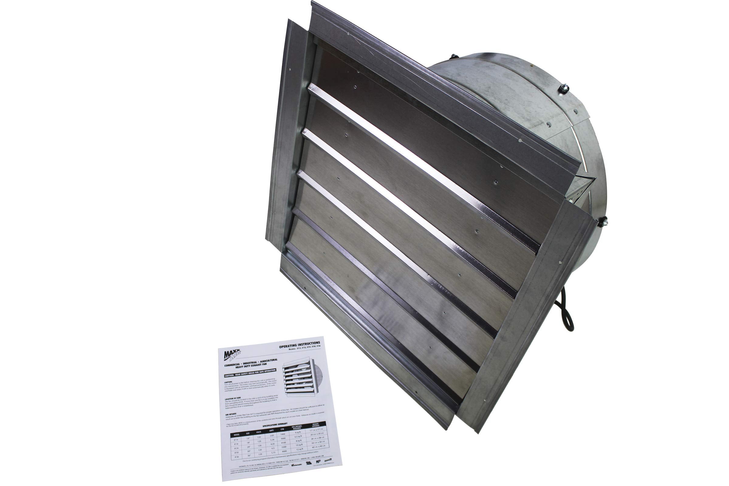 Maxx Air Powerful Industrial Exhaust And Ventilation Fan (18 Inch)