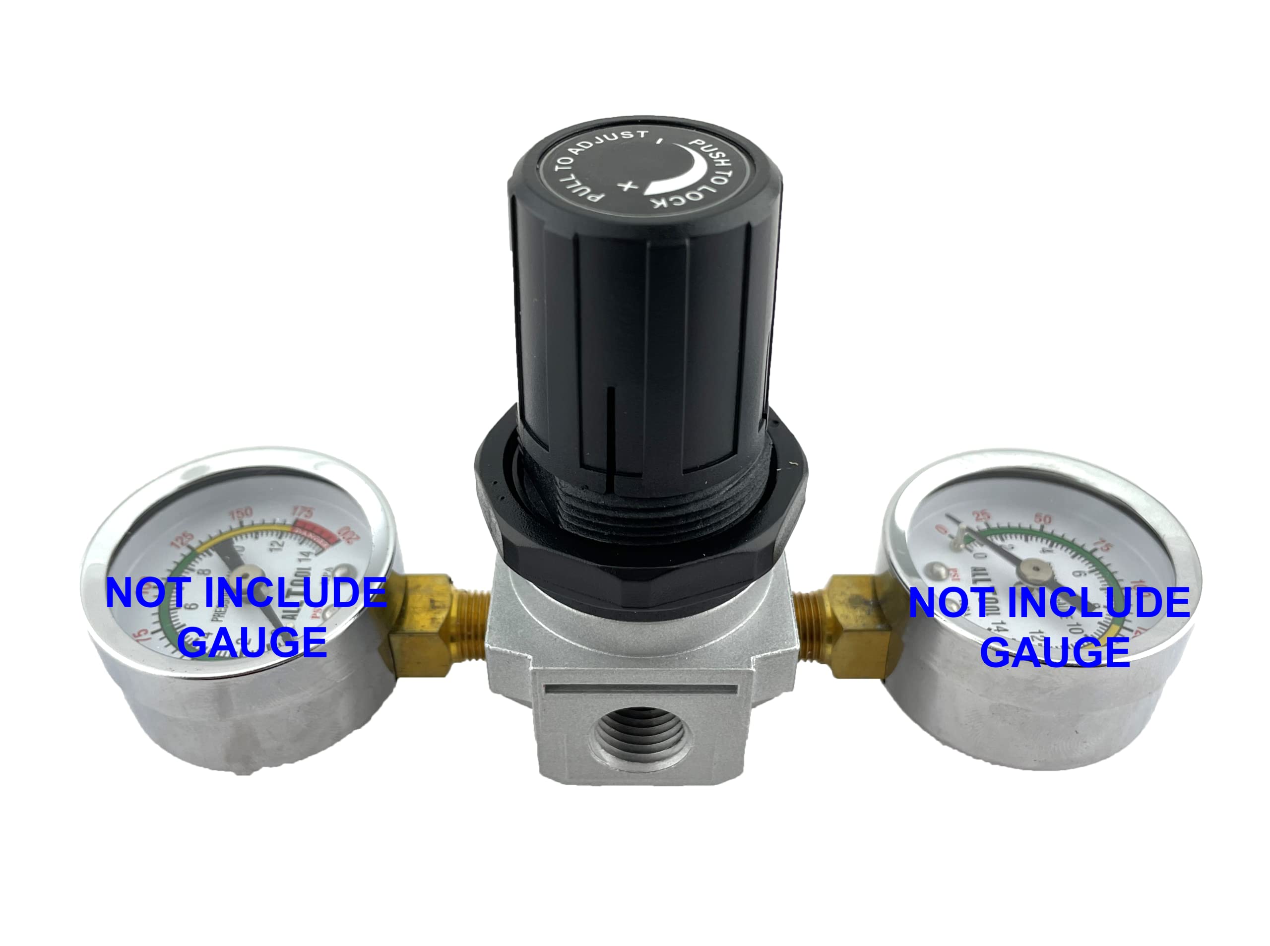 All Tool Depot Universal Air Regulator Special Design For Check Tank And Regulator Pressure (Regulator)