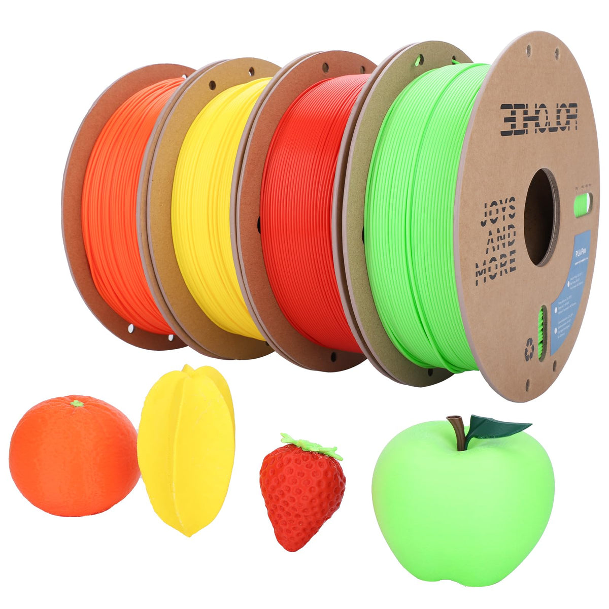 3DHoJor PLA Pro (Plus) Filament 1.75mm, 3D Printer Filament,1kg*4 Bund ...