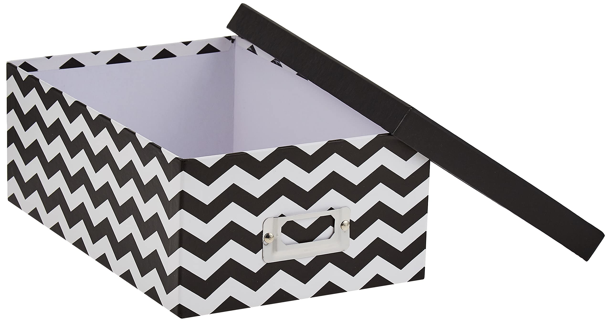 Pioneer Photo Albums B 1Bw/Chev Chevron Design Photo Storage Box