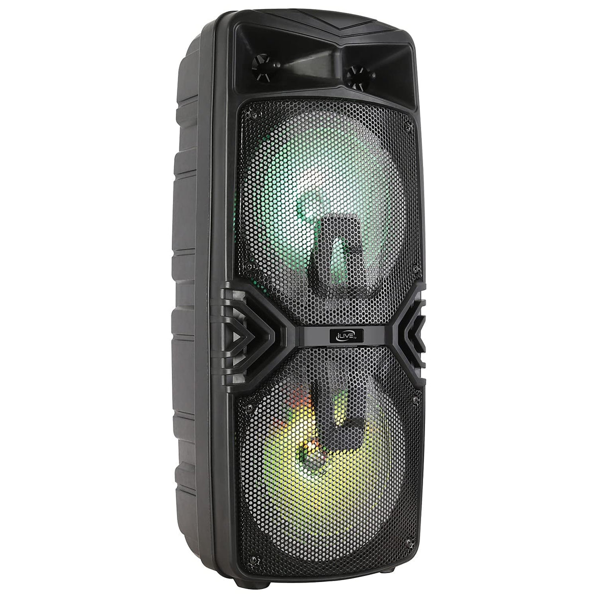 Ilive Wireless Tailgate Party Speaker, Microphone Input, Built In Rechargeable Battery, Black (Isb310B)