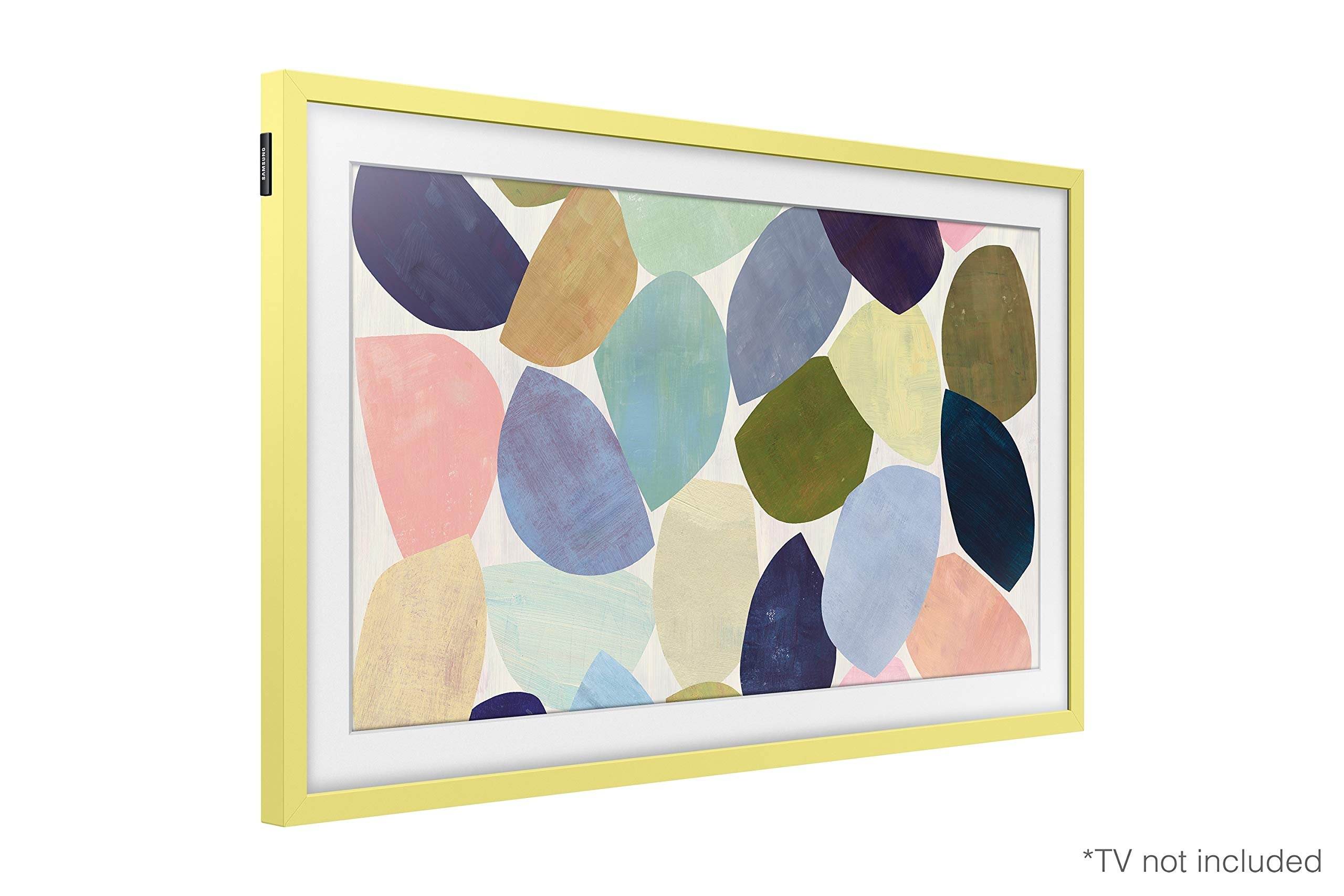 Samsung 32 Inch Class The Frame Customizable Bezel   Vivid Lemon (Scft32Vl/Za, 2020 Model) (Vg Scft32Vl/Za)