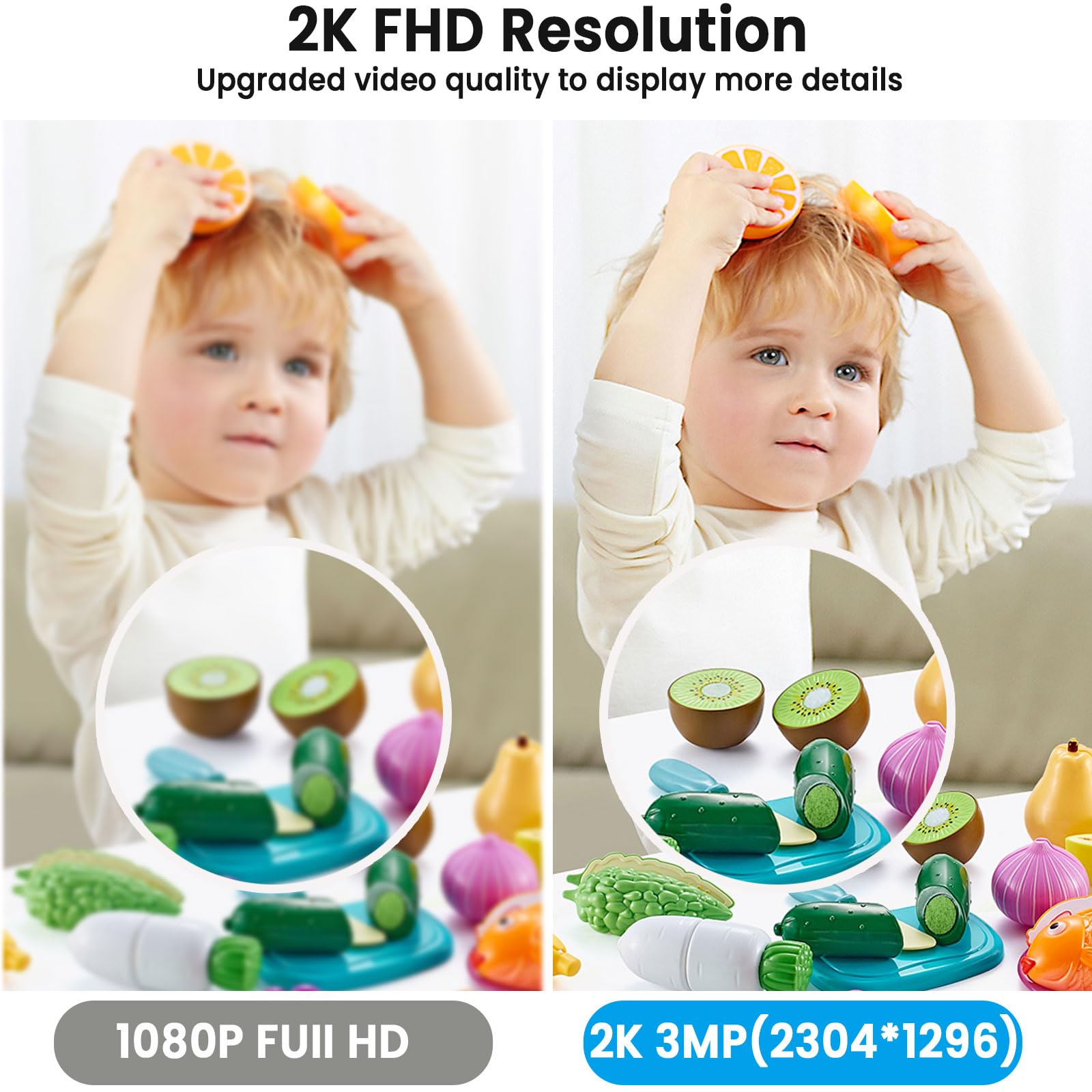 Javiscam 4G No Wifi Security Camera, Cellular Security Camera, Sim Inserted, 2K Qhd Indoor Camera, Radar Motion, 20-Day Standby