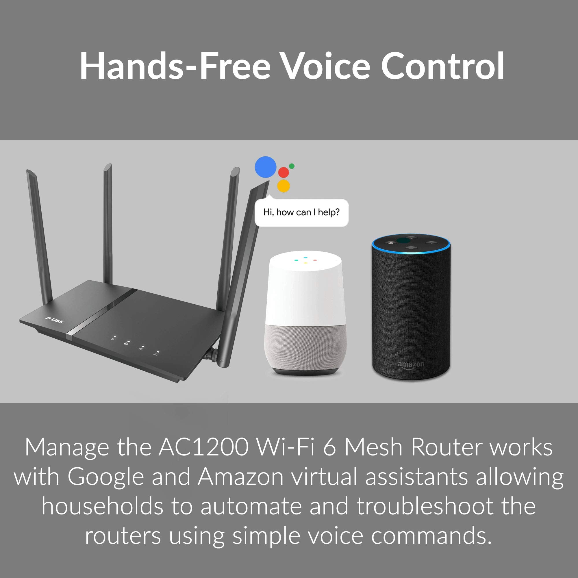 D Link Wifi Router Ac1200 High Power Gigabit Ethernet Dual Band Mesh Wireless Internet For Home Gaming Parental Control Wi Fi (D