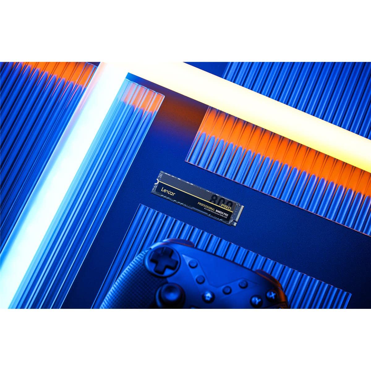 Lexar 512Gb Professional Nm800 Pro Ssd Pcie Gen4 Nvme M.2 2280 Internal Solid State Drive, Up To 7450/3500 Mb/S Read/Write, For