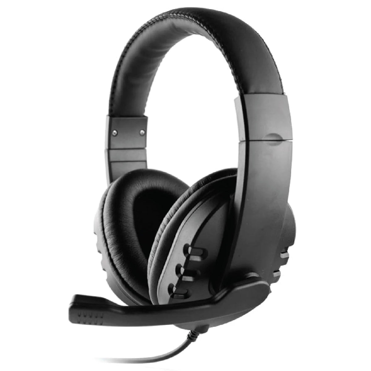Otm Essentials Pro Stereo Headset, Wired Headphones, Noise Canceling Microphone, In Line Volume Control, Headset With Mic And Us