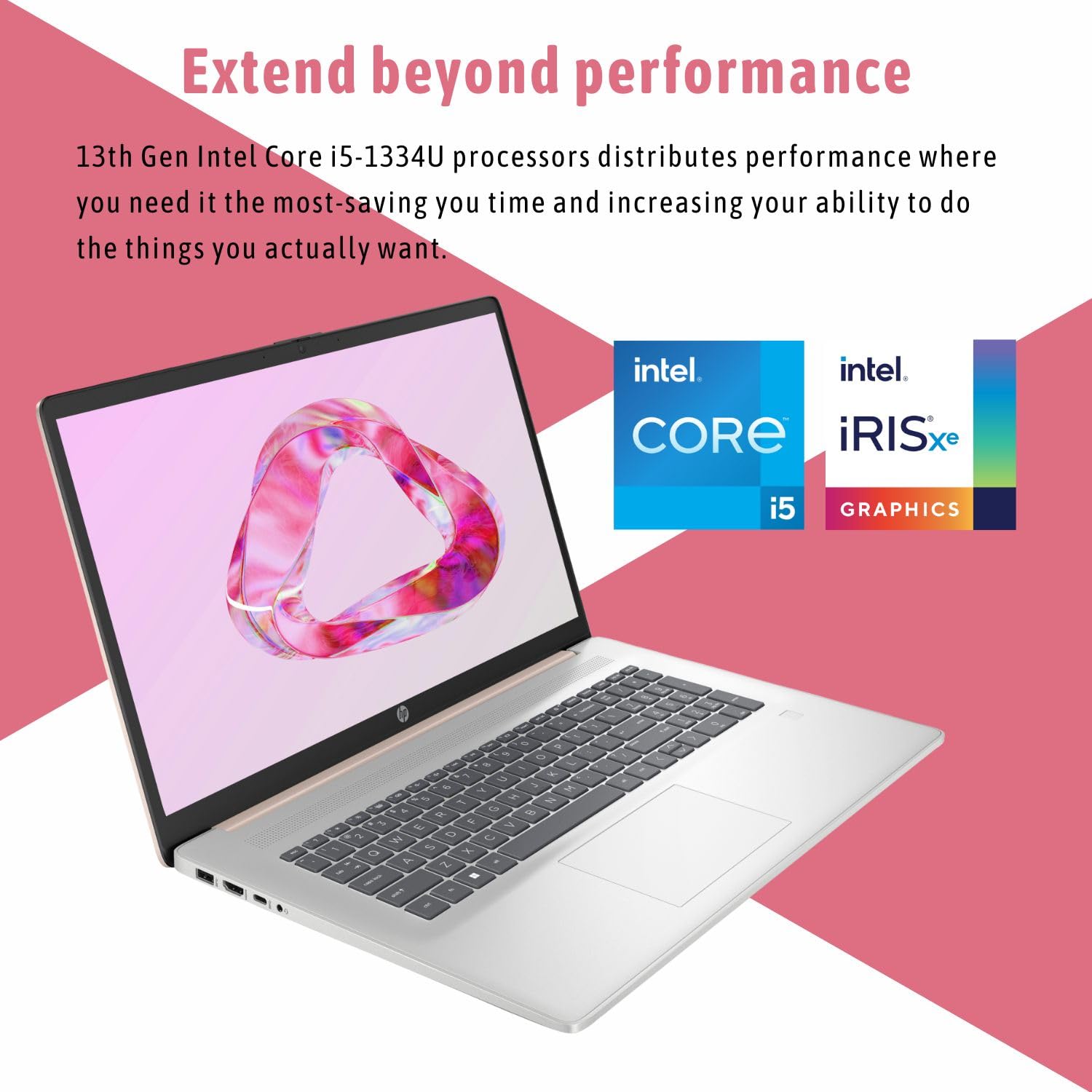 Hp I5 17.3'' Fhd Business Laptop, Intel Core I5-1334U, Intel Iris Xe Graphics, 16Gb Ram, 1Tb Pcie Ssd, Fingerprint Reader, Backl